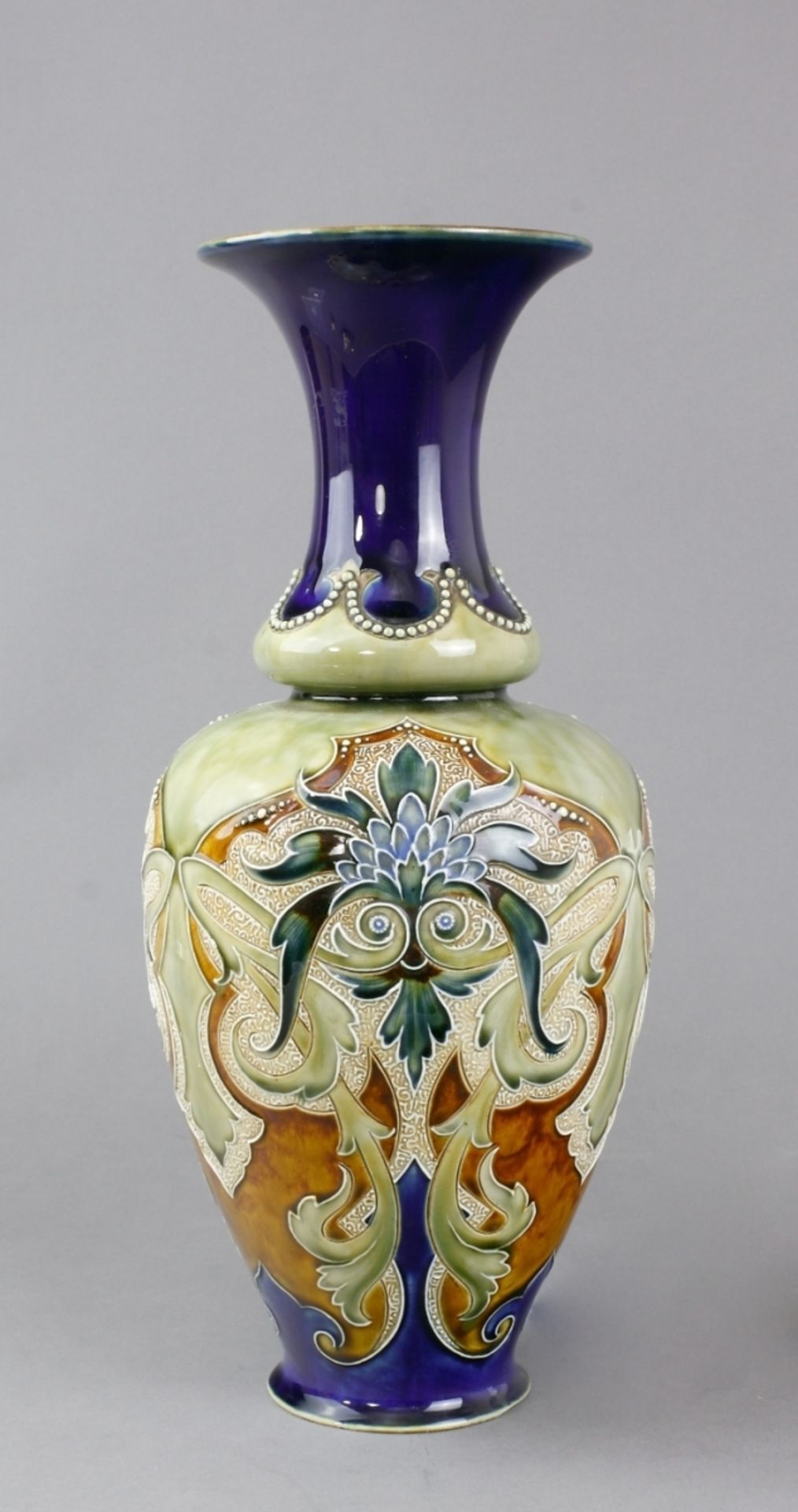 Vase, Majolika, Doulton Lambeth,