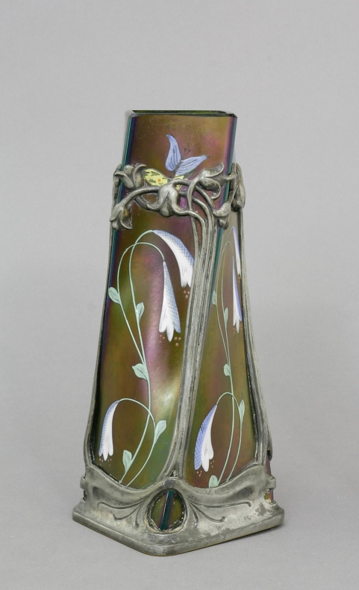 Vase, Jugendstil, Argentor, Rust &