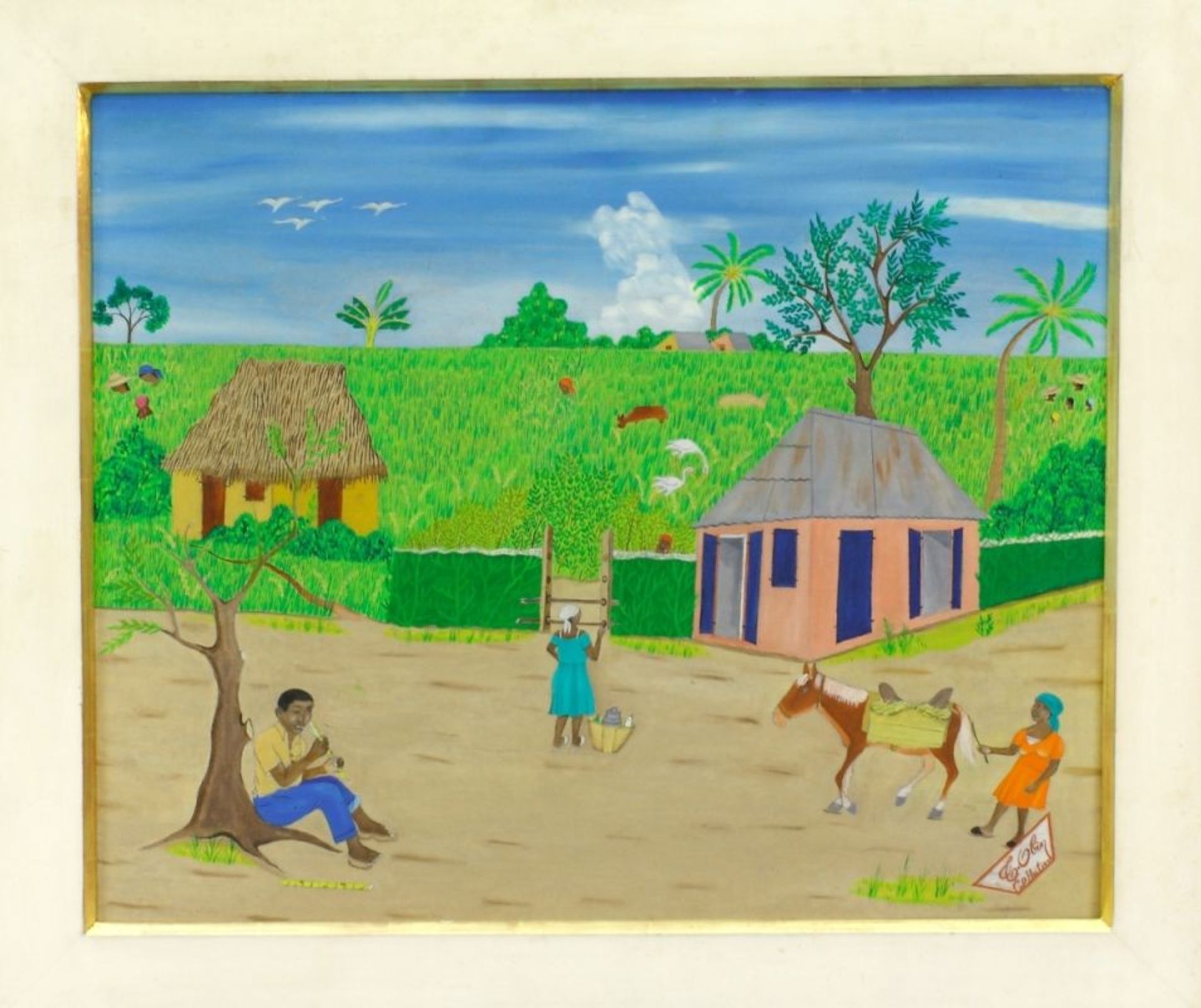 Obin, Henri Claude (1949 - 2000 Haiti) - Bild 2 aus 3