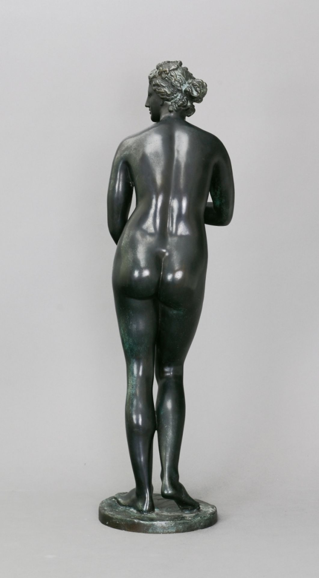 Figur, Venus de Medici, Bronze, 20. - Bild 2 aus 2