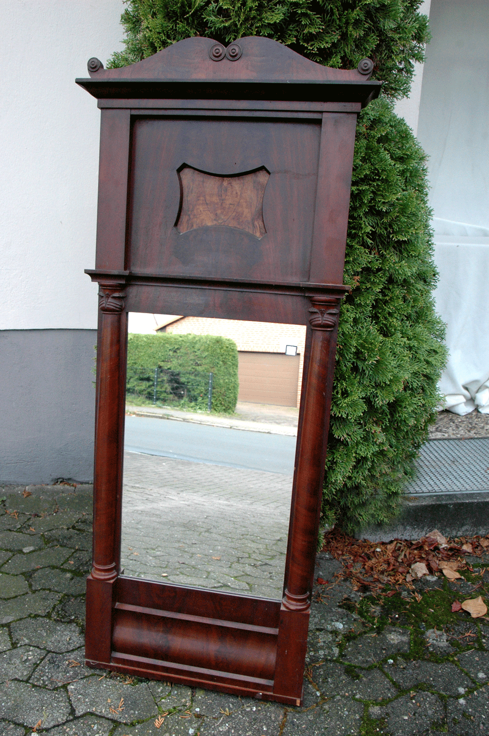 Spiegel, Biedermeier, h= 140 cm