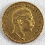 Deutsches Reich 20 Mark 1899 A. Wilhelm II. (1888-1918) - Deutscher Kaiser König von Preußen