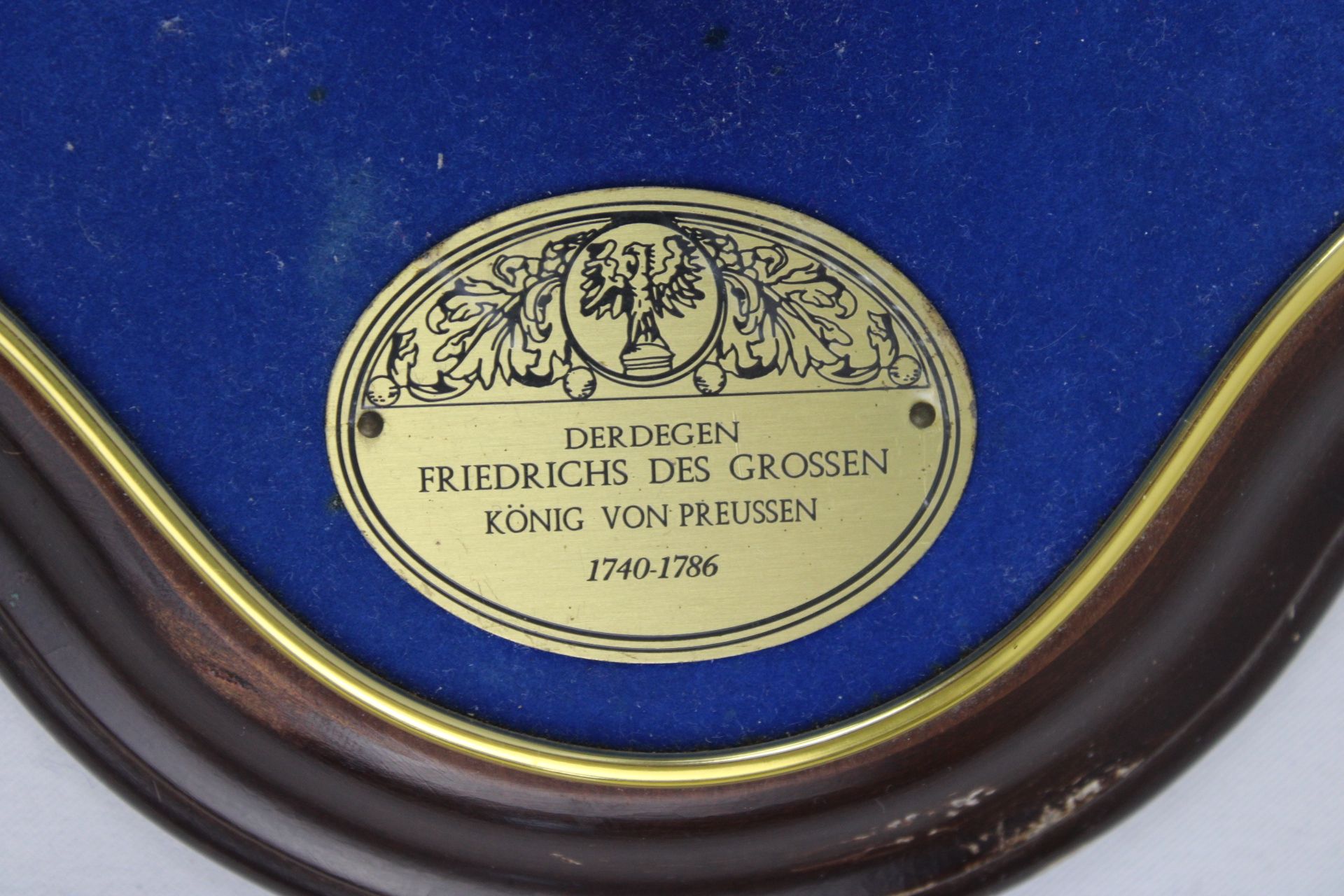 Der Degen Friedrichs des Großen Königs von Preussen 1740 - 1786 - Image 2 of 4