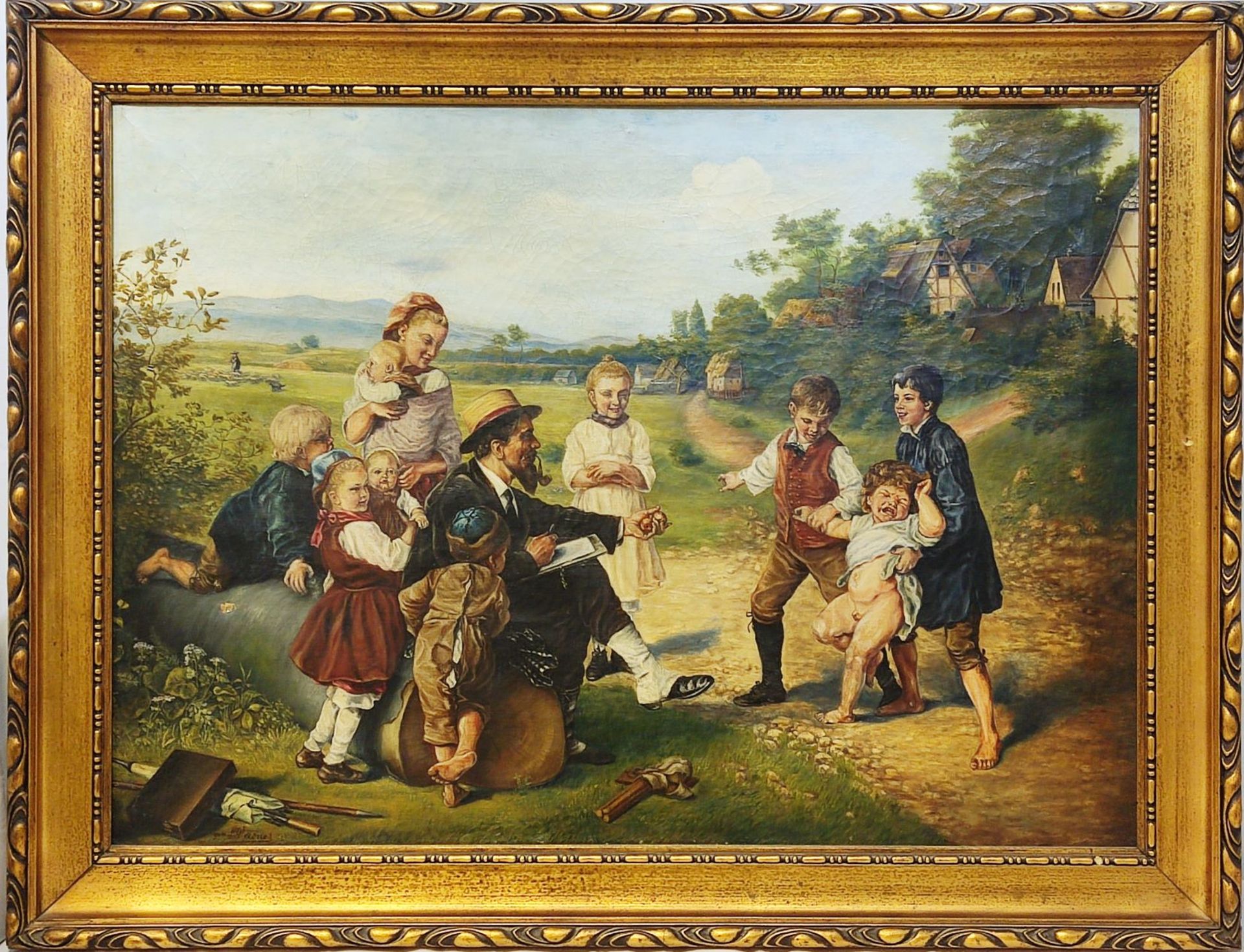 Wasner, Münchener Genremaler, "Porträtmaler mit Kindern"