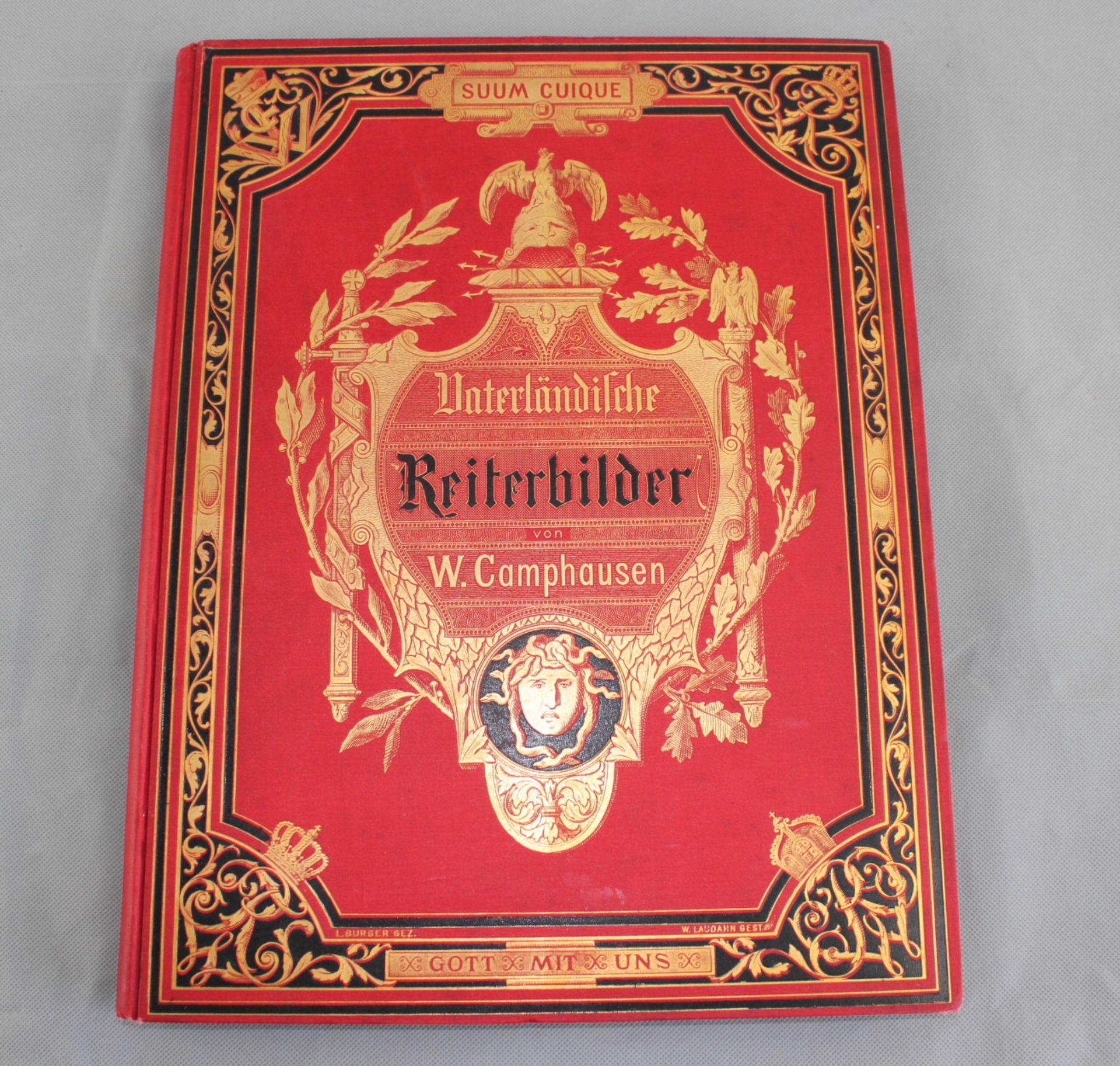 Buch: `Vaterländische Reiterbilder`von Camphausen