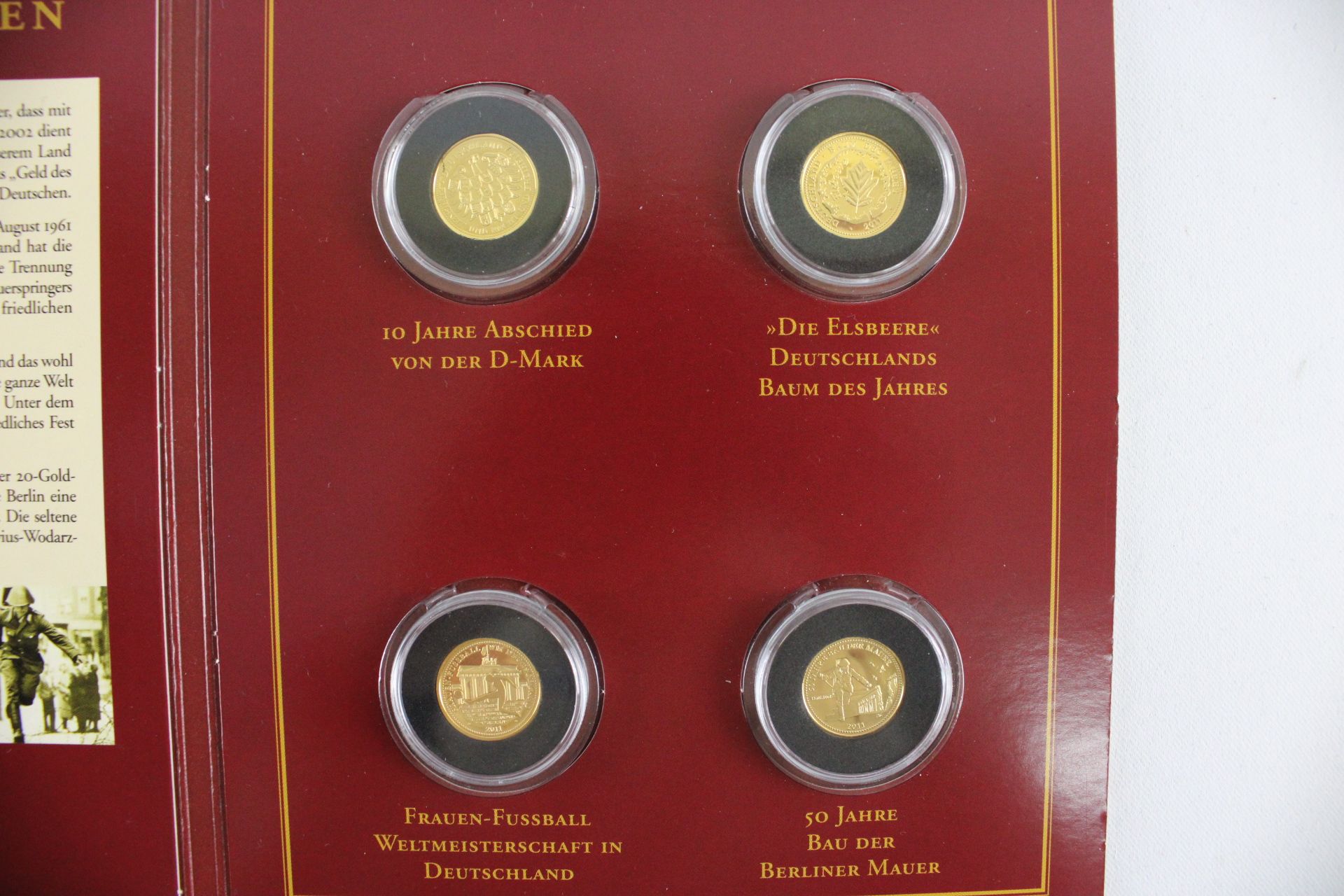 Die Deutschen Gold-Jahresausgaben 2011, 4 Goldmünzen, Berlin - Bild 3 aus 4