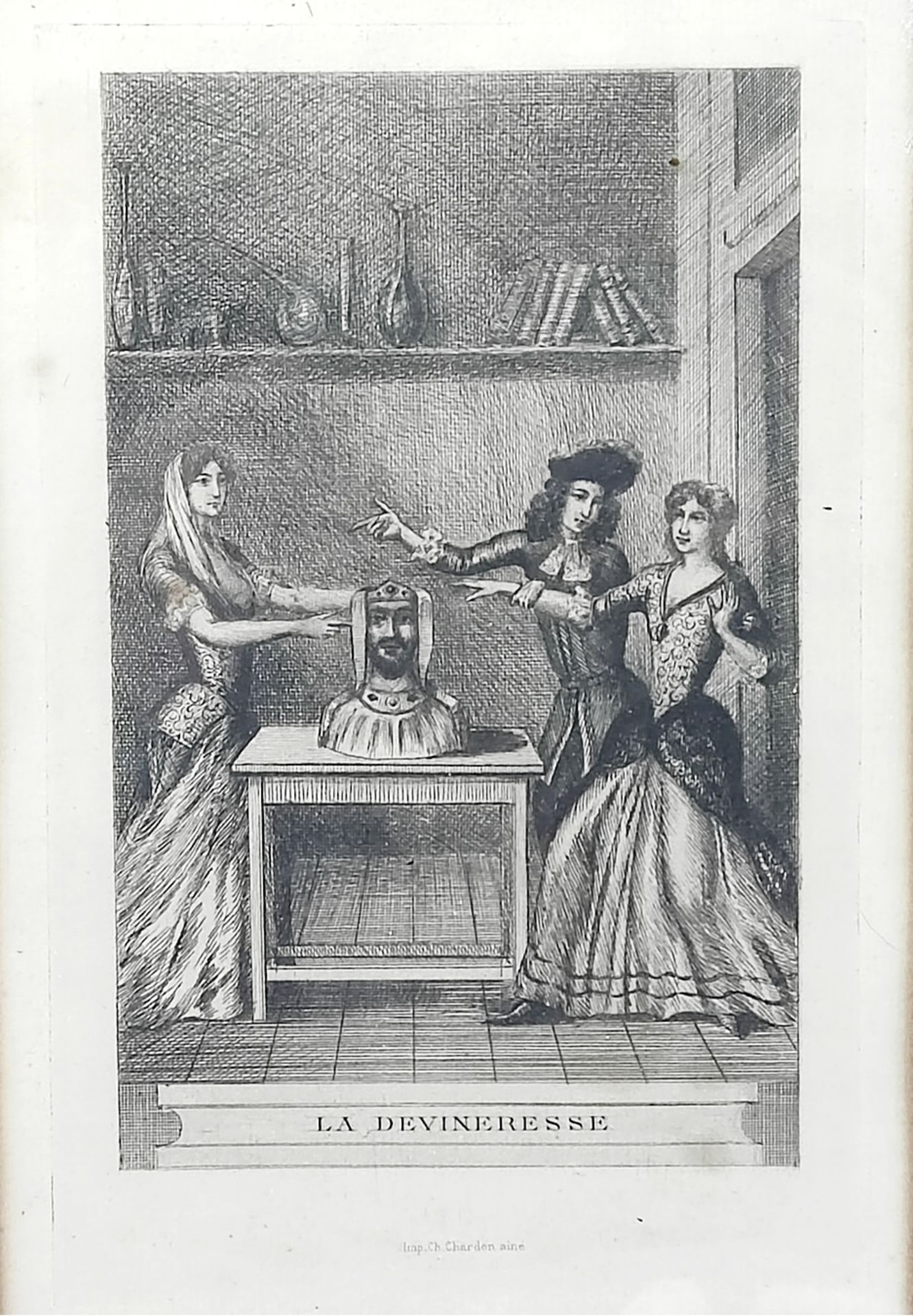 3 Druckgrafiken von Ch. Chardon aine, Frankreich, später Gebr. Wittmann, 19. Jh. - Image 4 of 4