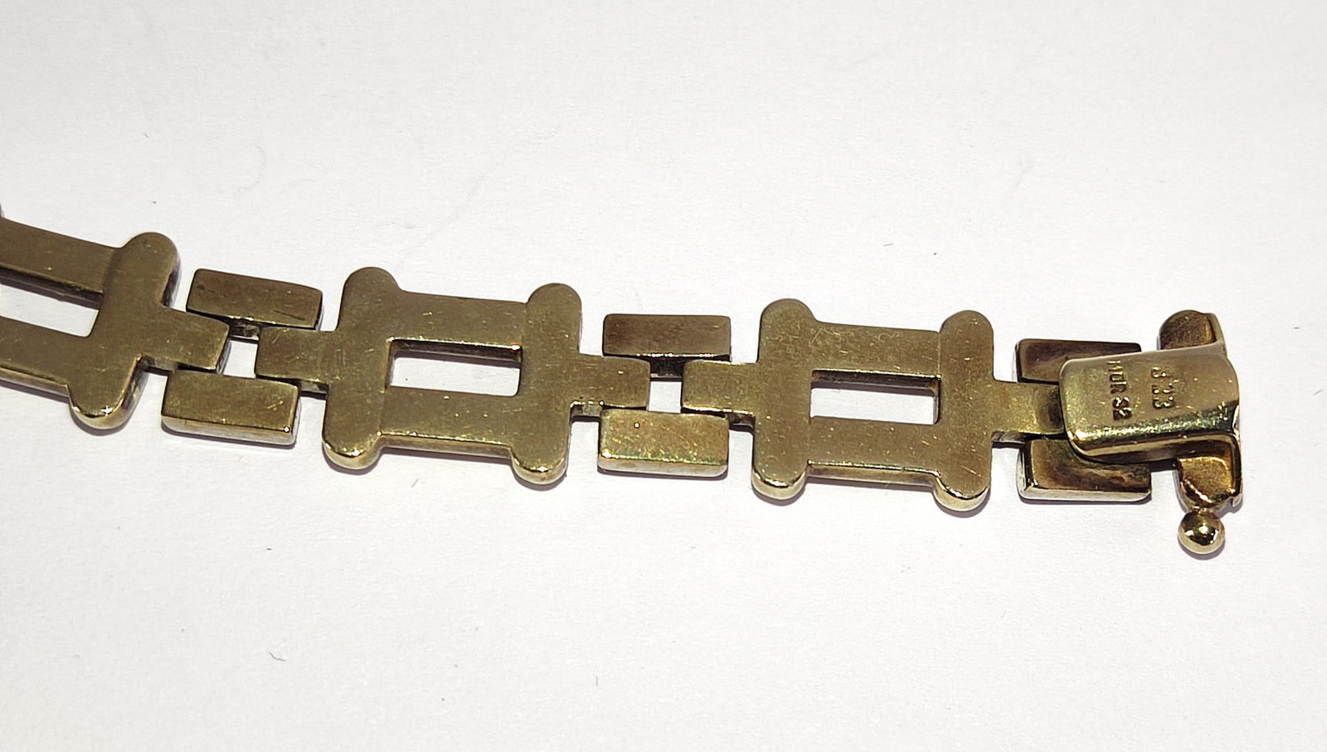 Armband, 333 Gelbgold, 14,2 g, L: 20,5 cm - Image 6 of 6