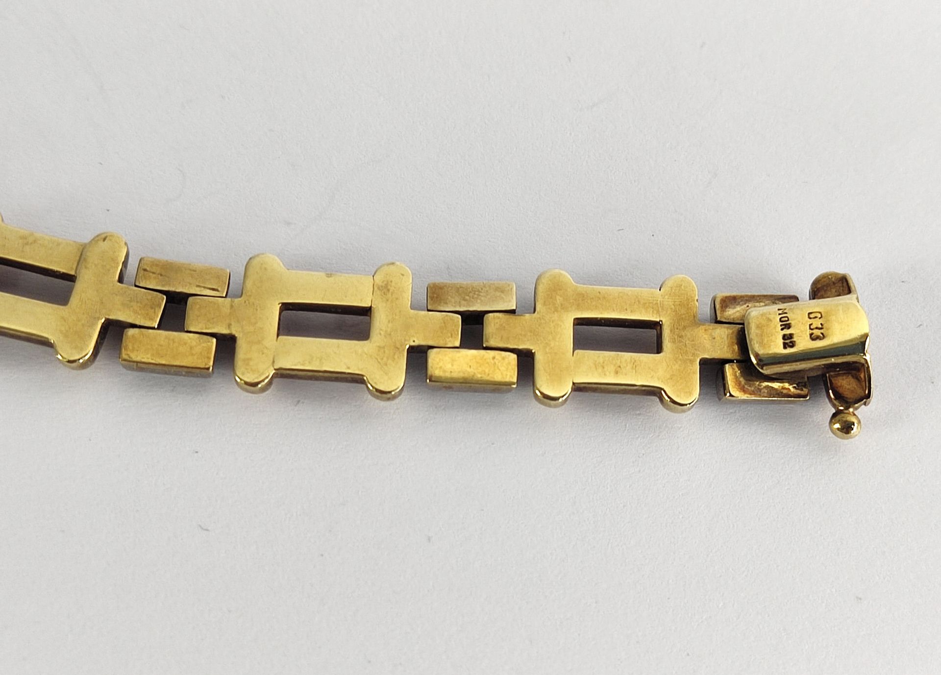 Armband, 333 Gelbgold, 14,2 g, L: 20,5 cm - Image 2 of 6