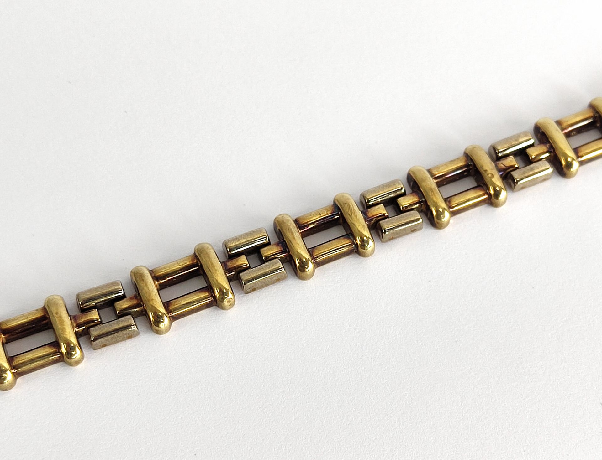 Armband, 333 Gelbgold, 14,2 g, L: 20,5 cm - Image 4 of 6