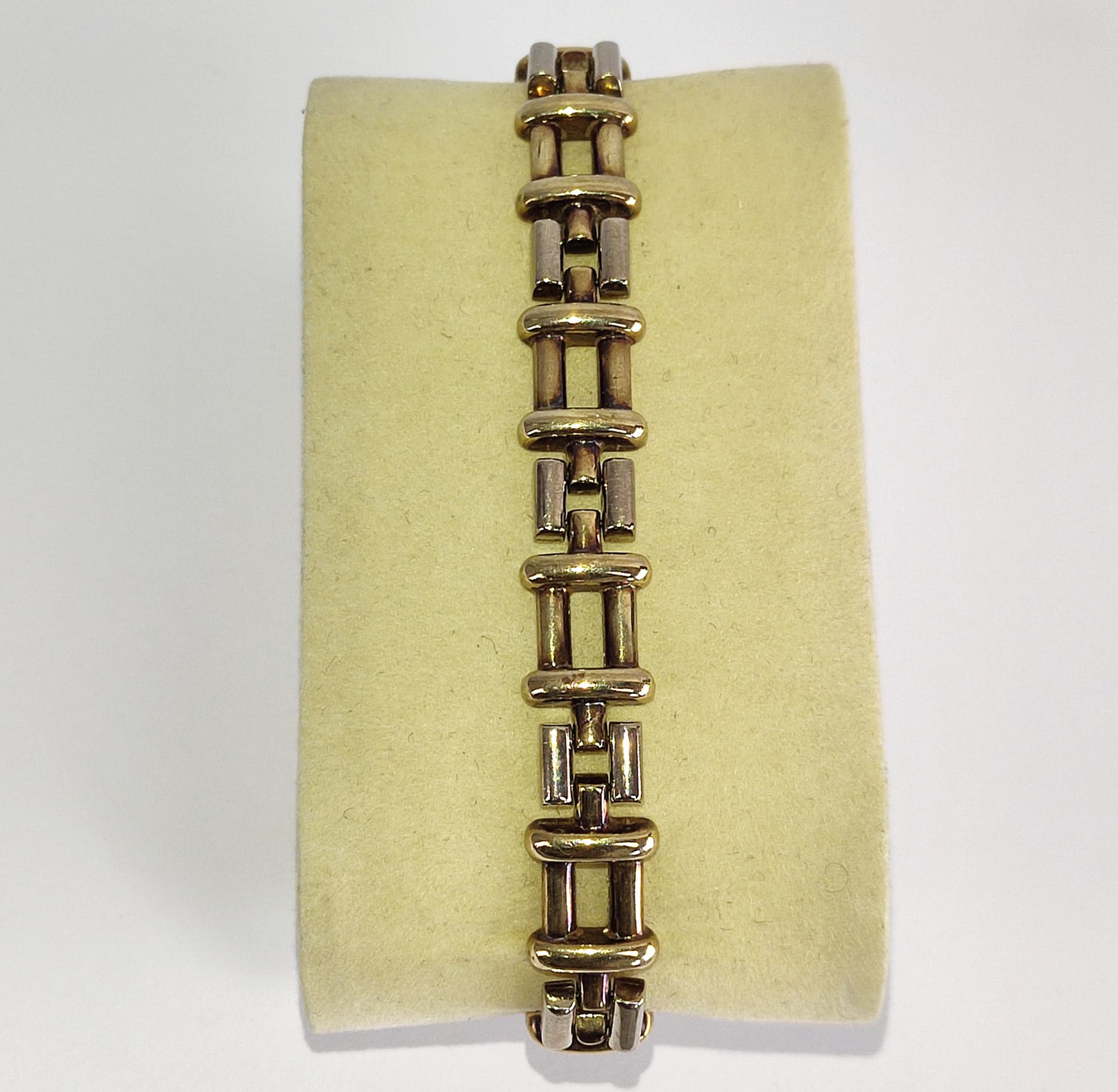 Armband, 333 Gelbgold, 14,2 g, L: 20,5 cm - Image 3 of 6