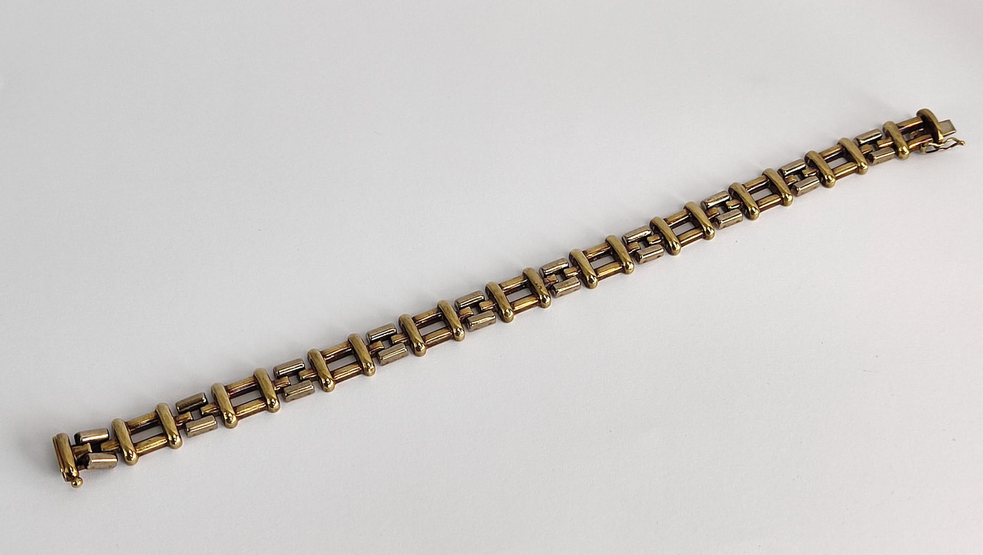 Armband, 333 Gelbgold, 14,2 g, L: 20,5 cm - Image 5 of 6