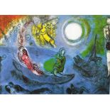 Marc Chagall, Pariser Mond, Druckgrafik