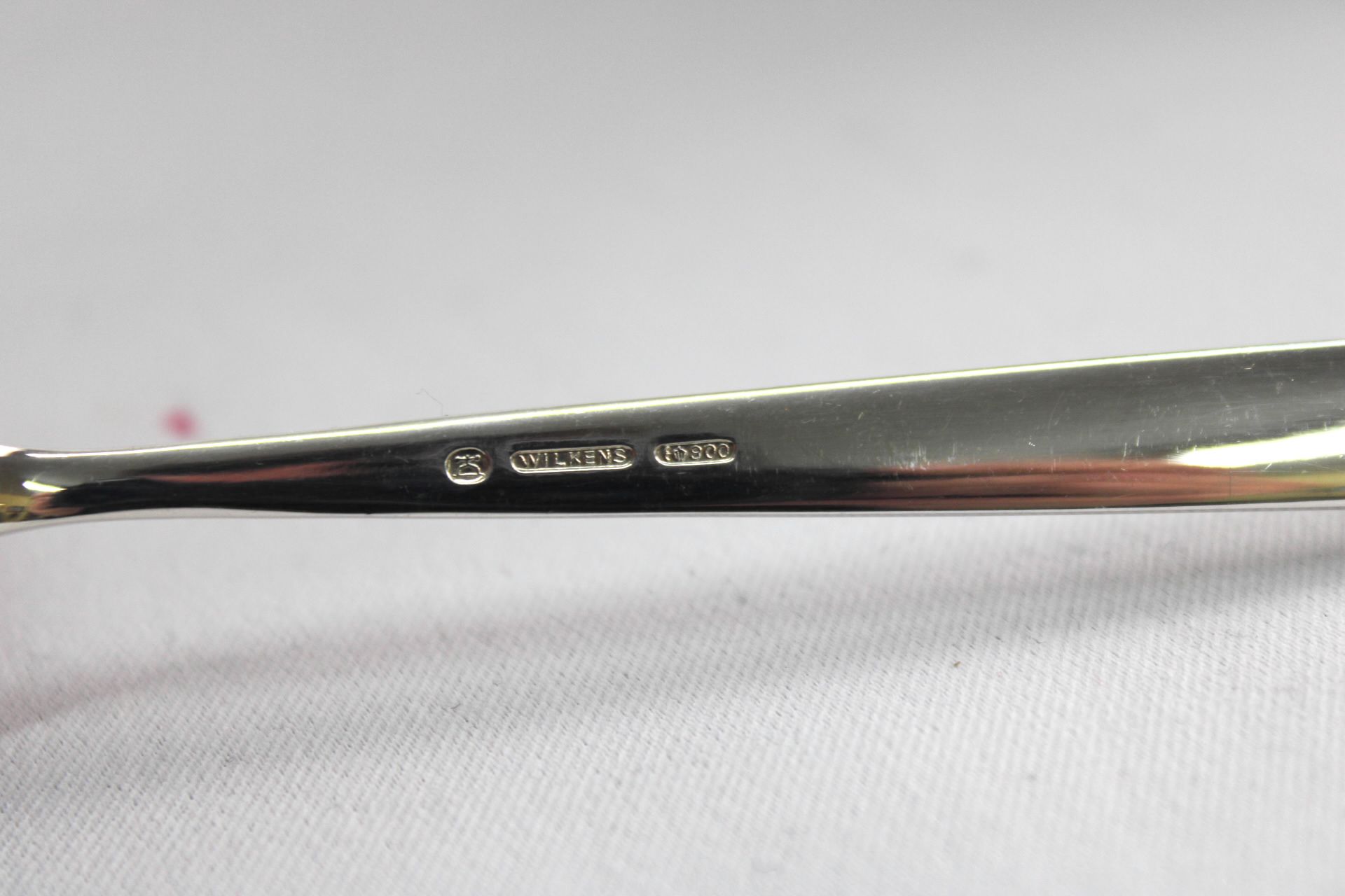 12 Personen Wilkens 800er Silberbesteck Messer + Gabel - Image 2 of 4