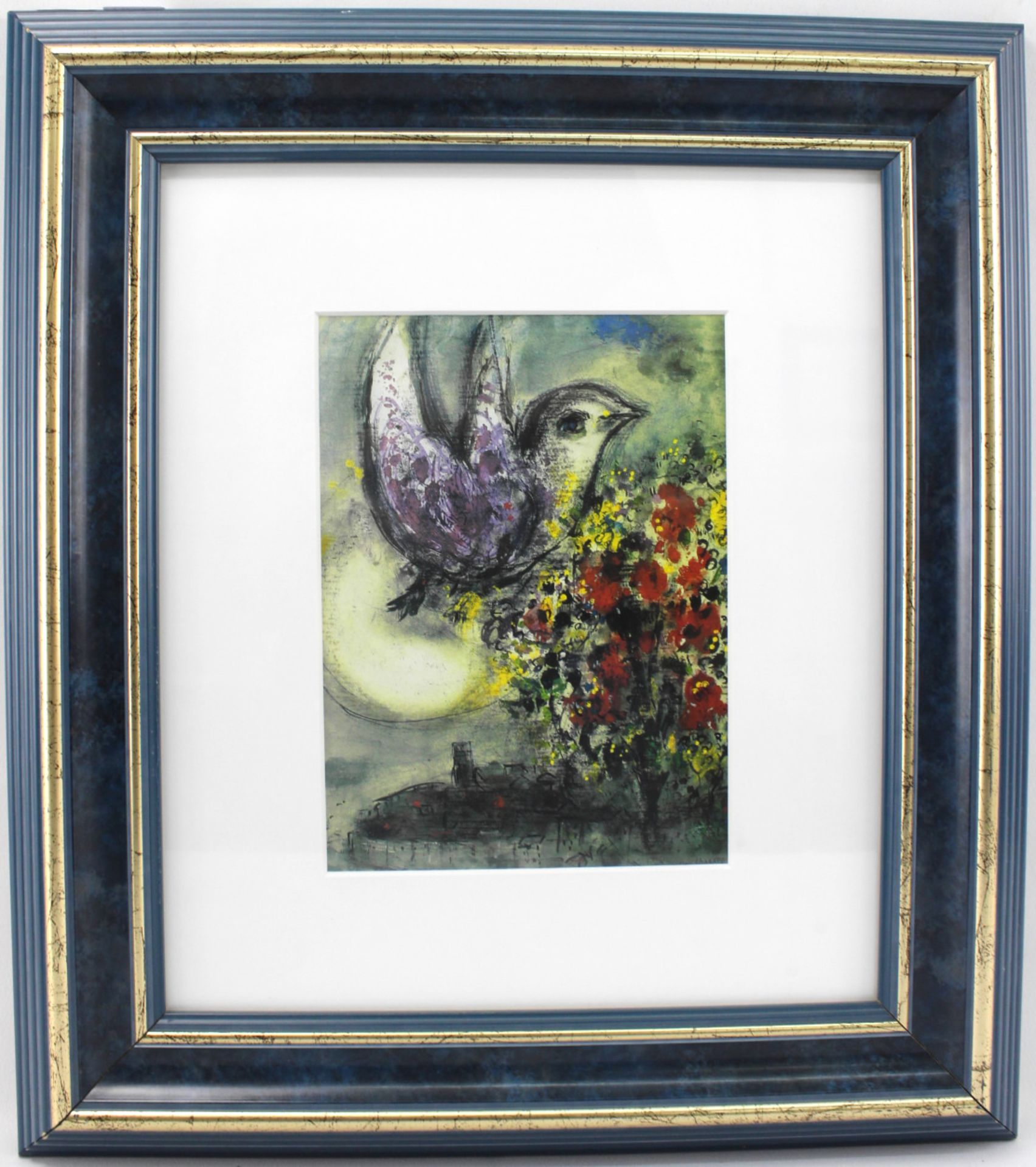 Marc Chagall, großer Vogel, Druckgrafik - Image 2 of 2