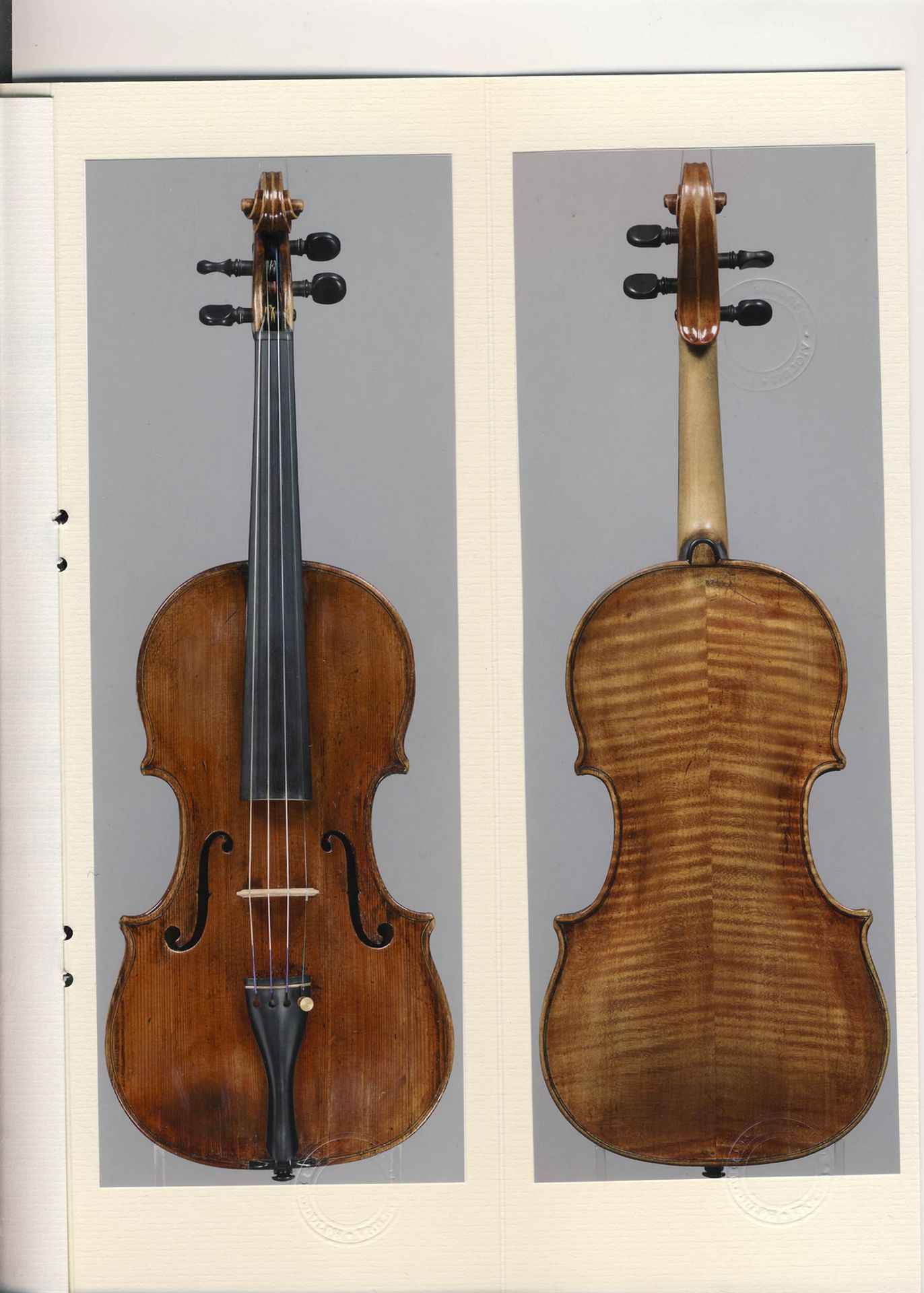 Violine, Michael Platner, Rom um 1720-1750 - Bild 7 aus 7
