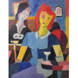 Alfred Hoffmann (1898-1987), "Damen im Cafe"