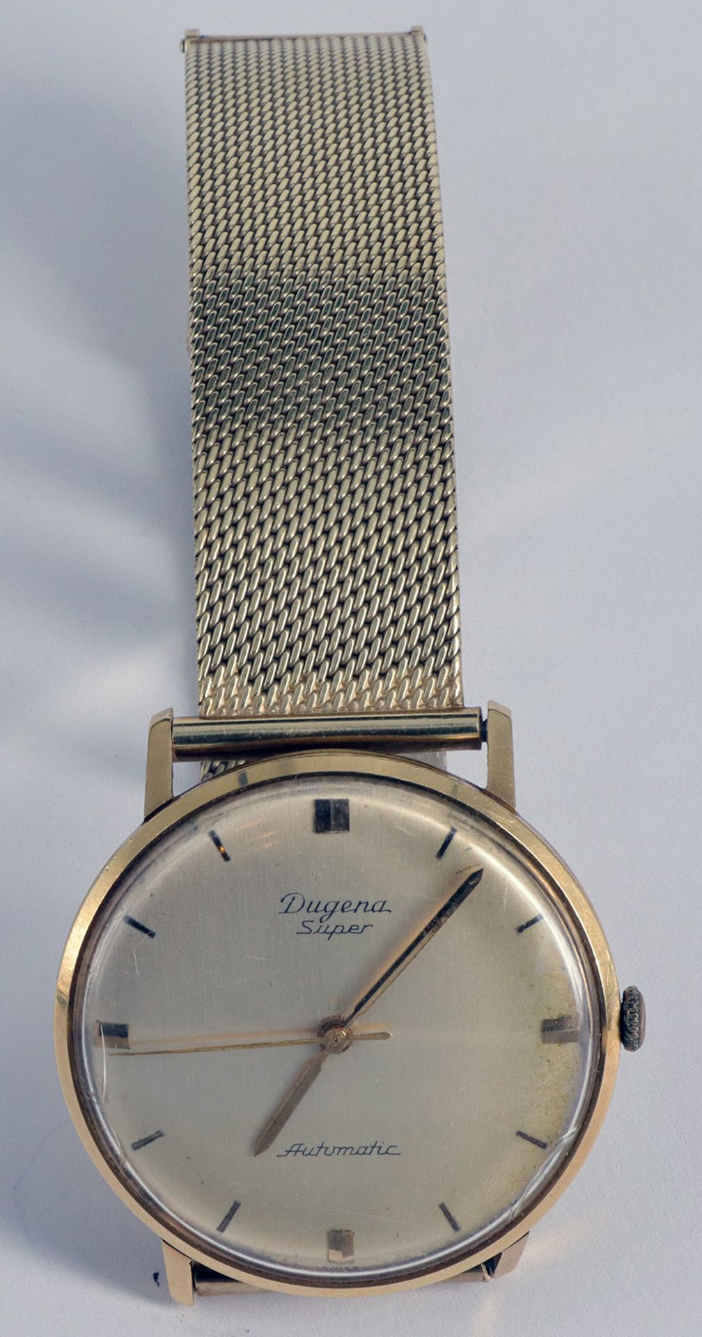 Konvolut Herrenarmbanduhren, davon eine in Gold/ collection of men's wrist watches, one in gold: - Bild 3 aus 4