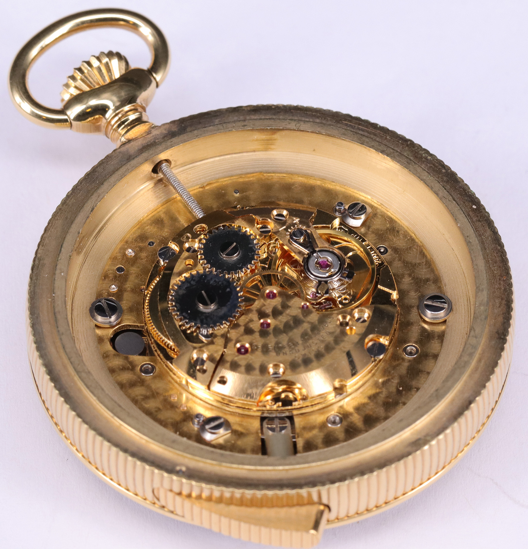 3 Taschenuhren, Reuge und Kelek: 2 TU Charles Reuge (Schweiz) Sainte Croix, Goldplated, mit Spieluhr - Image 9 of 15