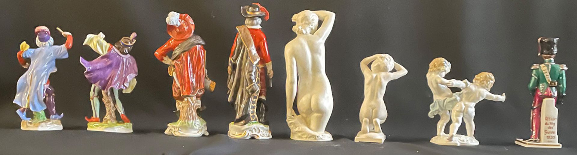 Konvolut Porzellanfiguren, Sammlungsauflösung, verschiedene Marken: 1 x Orientale mit Turban - Bild 3 aus 5