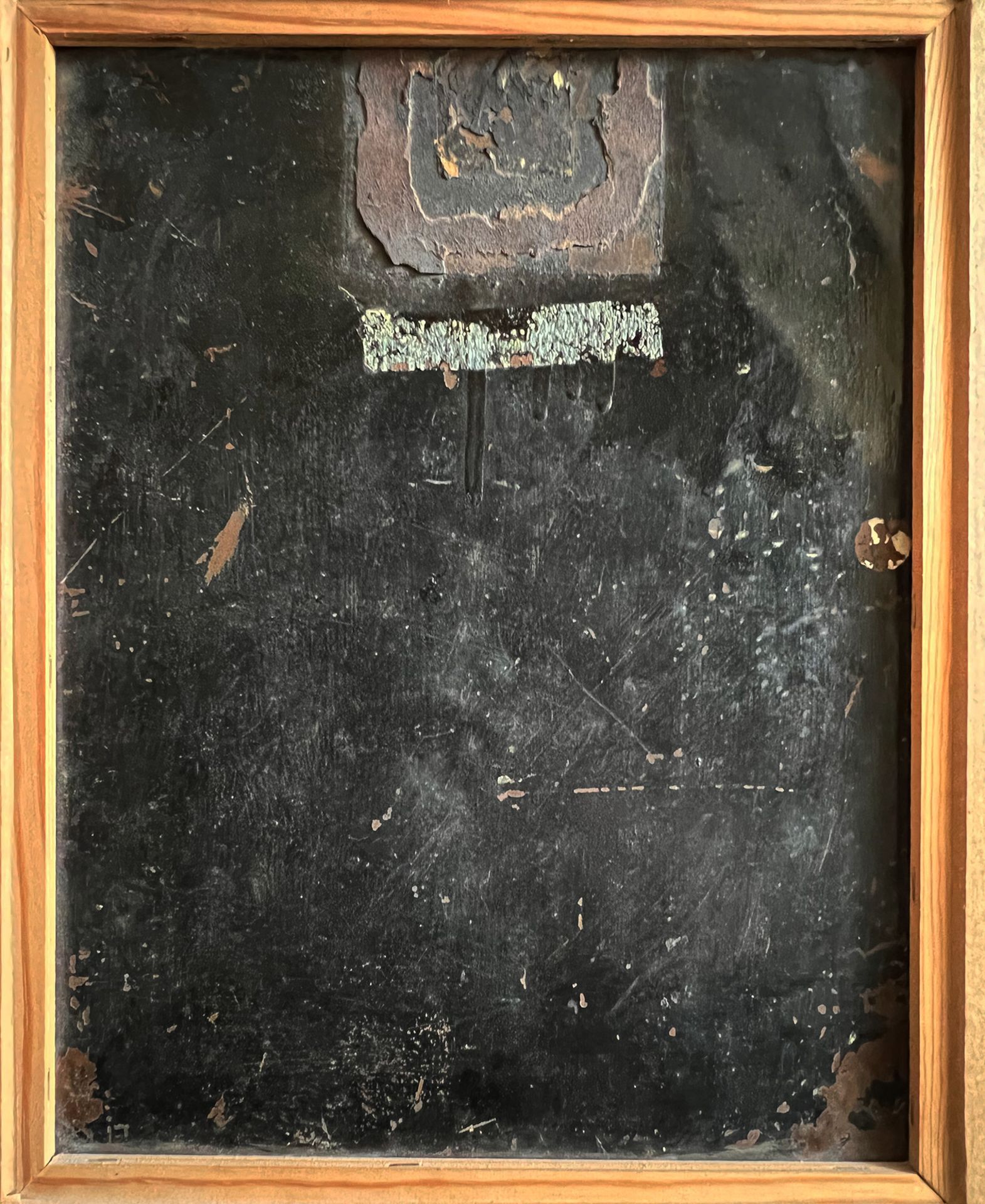 Holland, 17./18. Jh., Portrait eines Herrn mit Hund, Öl/Kupfer, 28 x 22 cm - Bild 3 aus 3
