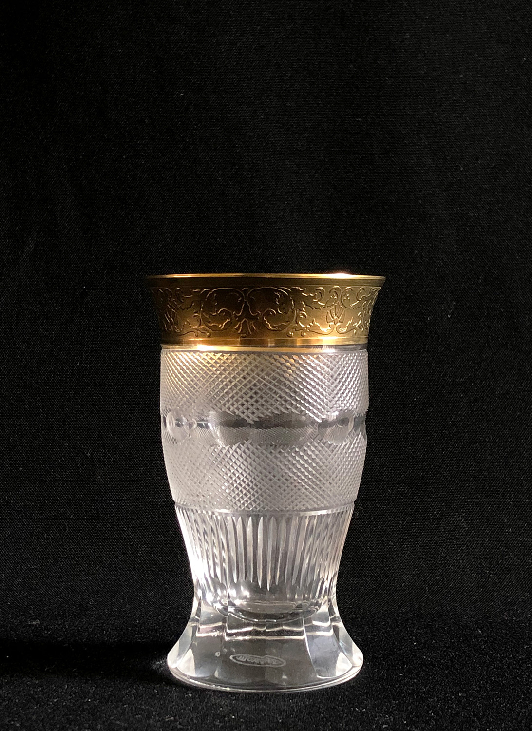 Großes Konvolut verschiedene Moser Gläser Goldrand mit Zierband, 2 x H. 22 cm ; 6 x H. 15 cm, 6 x - Image 16 of 17