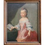 Unbekannter Portraitist, 1759, Francisca Sophie Friderike Juliane von Below, Öl/Lwd. (aufgez.),