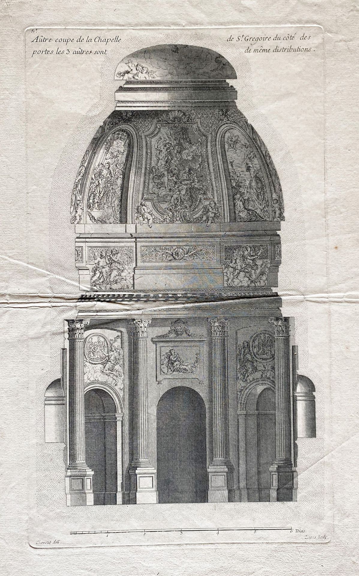 Großes Graphik-Konvolut, ca. 55 Blätter, Kupferstiche, Radierungen, Zeichnung, Scherenschnitt, - Bild 8 aus 25