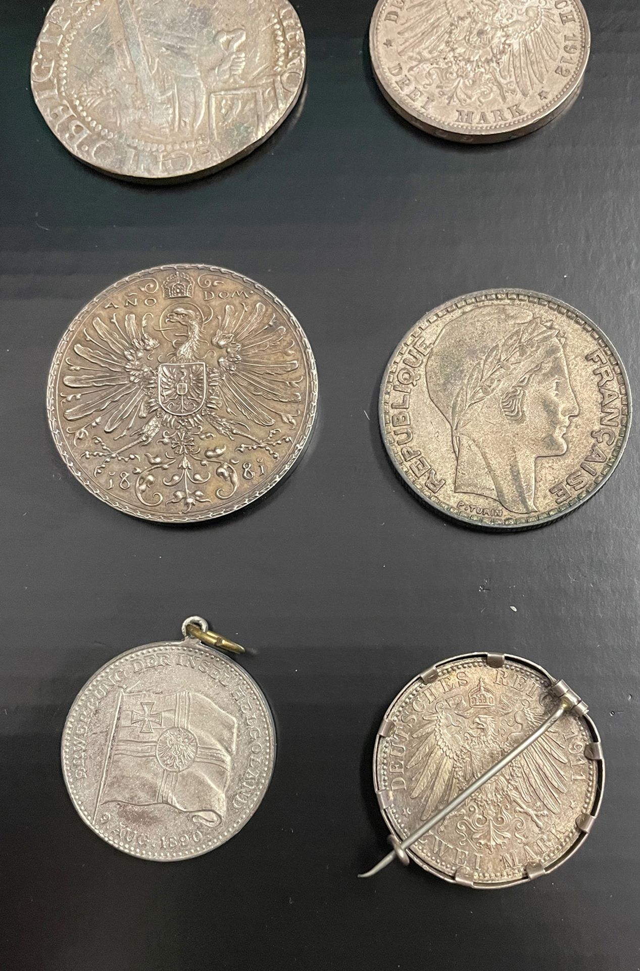 Konvolut Münzen, Medaillen, Münzanhänger, Sammlungsauflösung, darunter: 1 x 5 Dollar 1988, Canada, - Image 5 of 26