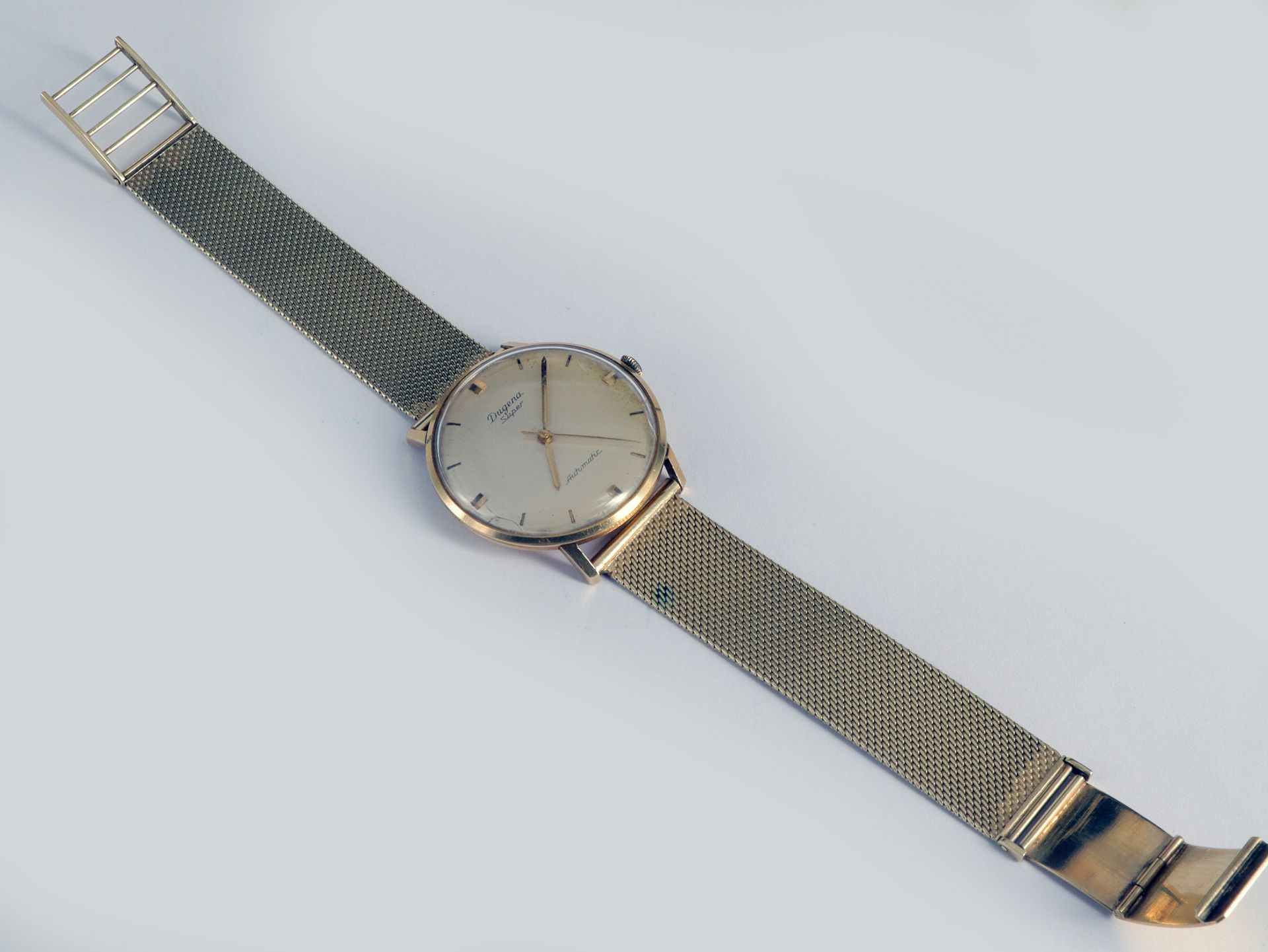 Konvolut Herrenarmbanduhren, davon eine in Gold/ collection of men's wrist watches, one in gold: - Bild 4 aus 4