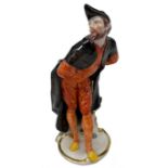 FIGUR DER COMMEDIA DELL'ARTE, Porzellan, Nymphenburg, Pantalone (PressNr. 57/10), Pressmarke