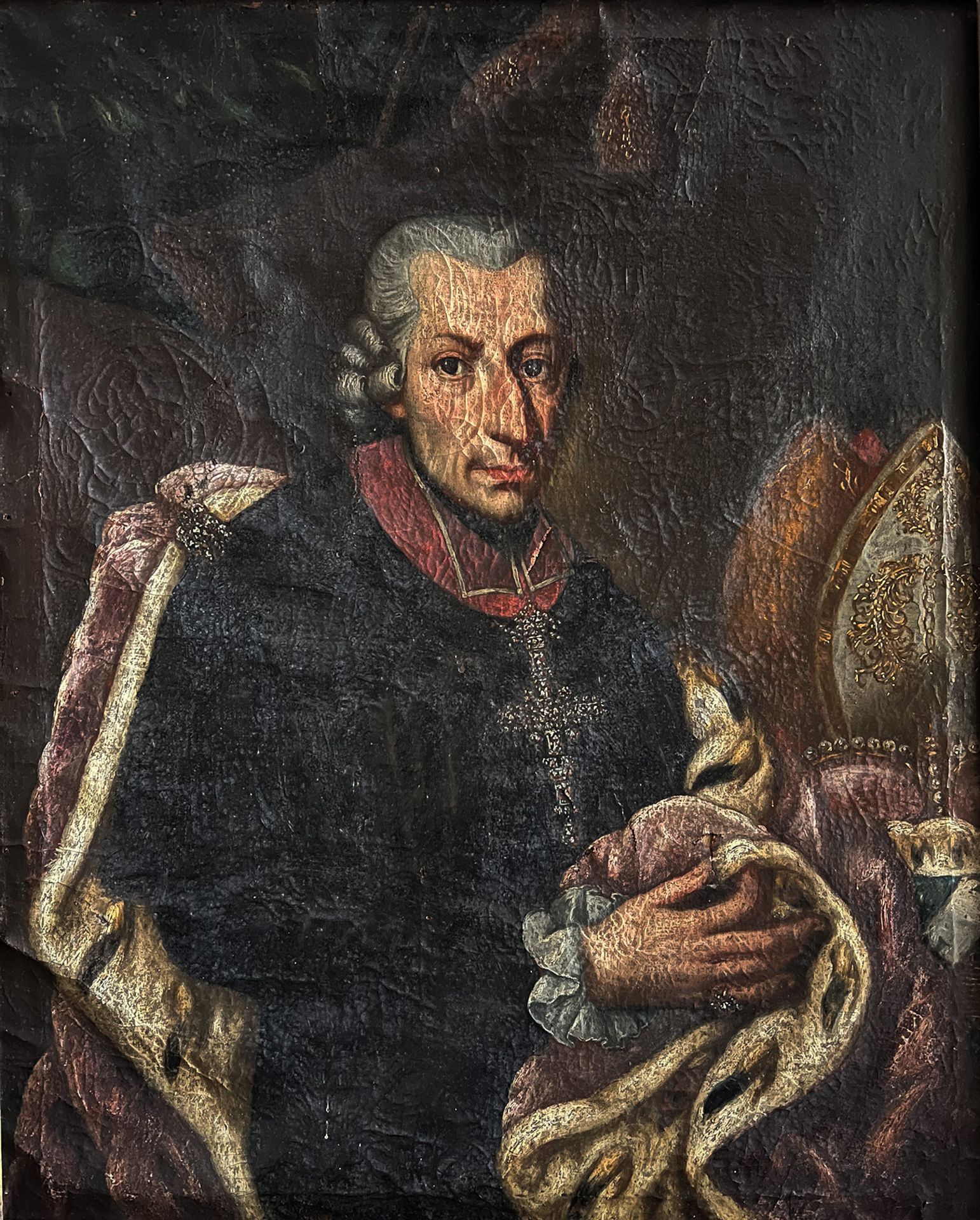 Franken, 18. Jh., Portrait von Franz Ludwig Freiherr von und zu Erthal (16. September 1730 in Lohr