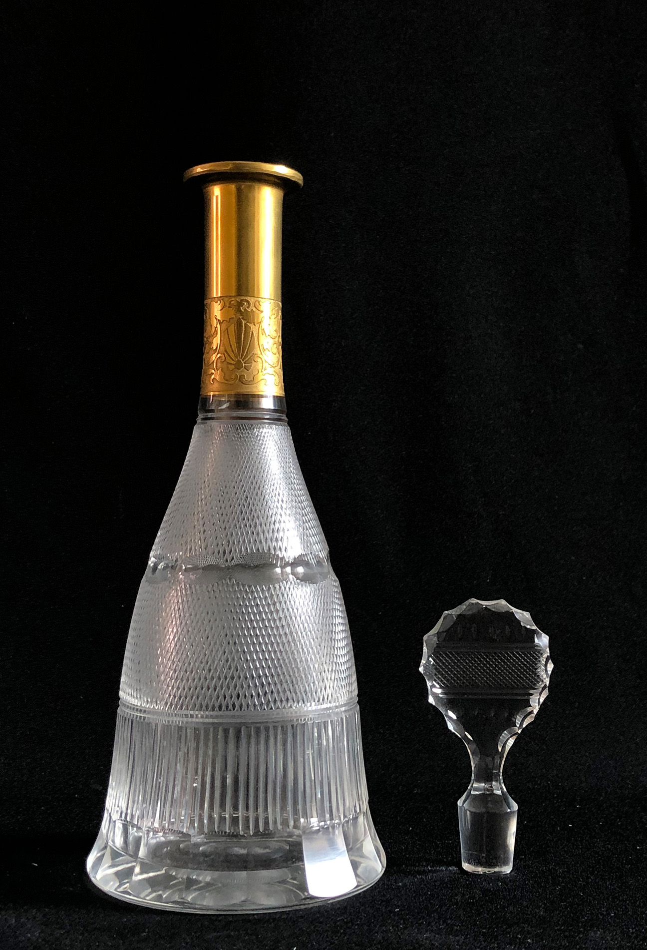 Großes Konvolut verschiedene Moser Gläser Goldrand mit Zierband, 2 x H. 22 cm ; 6 x H. 15 cm, 6 x - Image 4 of 17