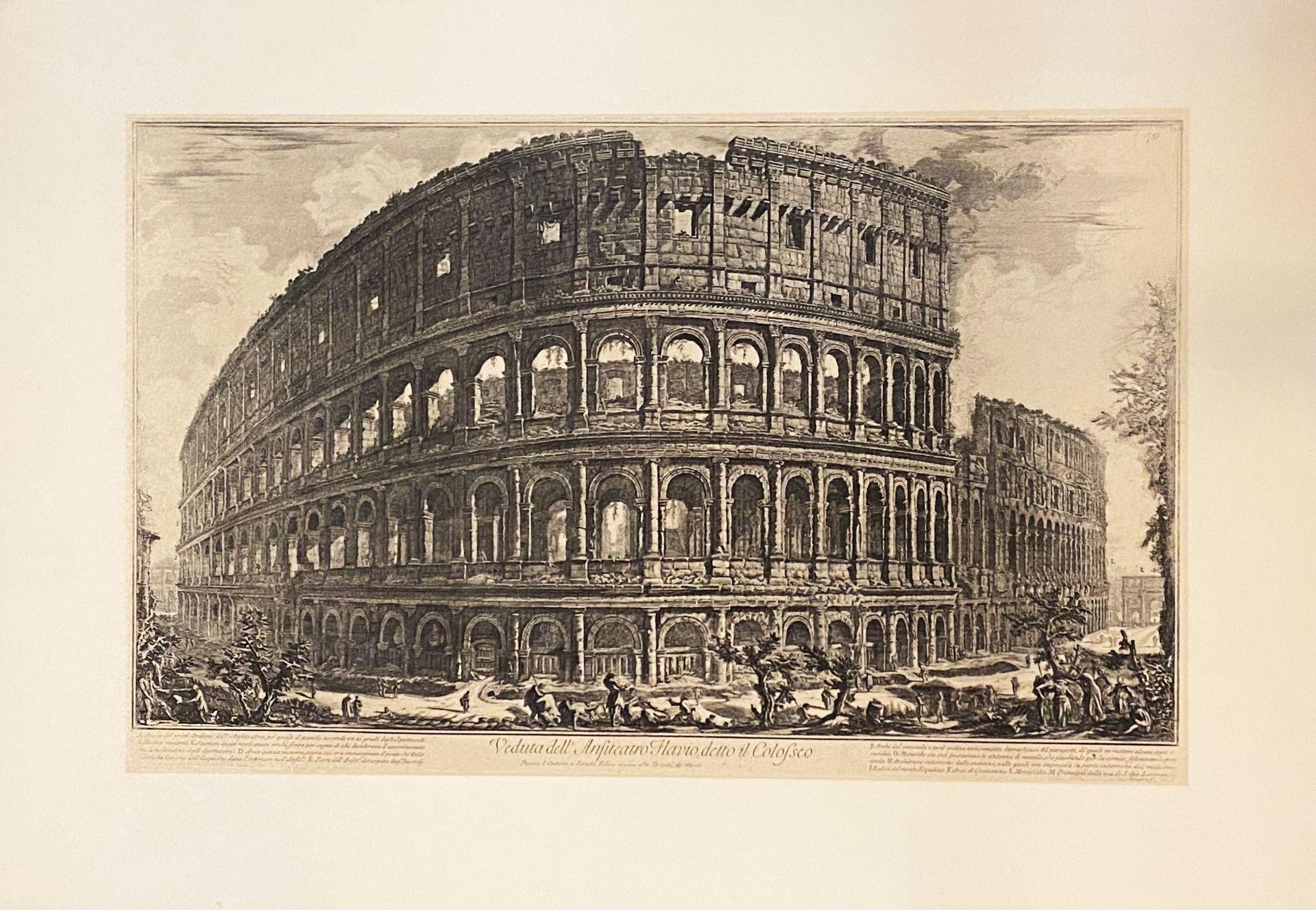 Giovanni Battista Piranesi (1720 Venedig - Rom 1778), 10 Radierungen: "Veduta della Cascata di - Bild 6 aus 31