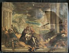 "La messa in salvo del corpo di San Marco", Anfang 18. Jh., Öl auf Leinwand, Kopie des 18. Jhs. nach