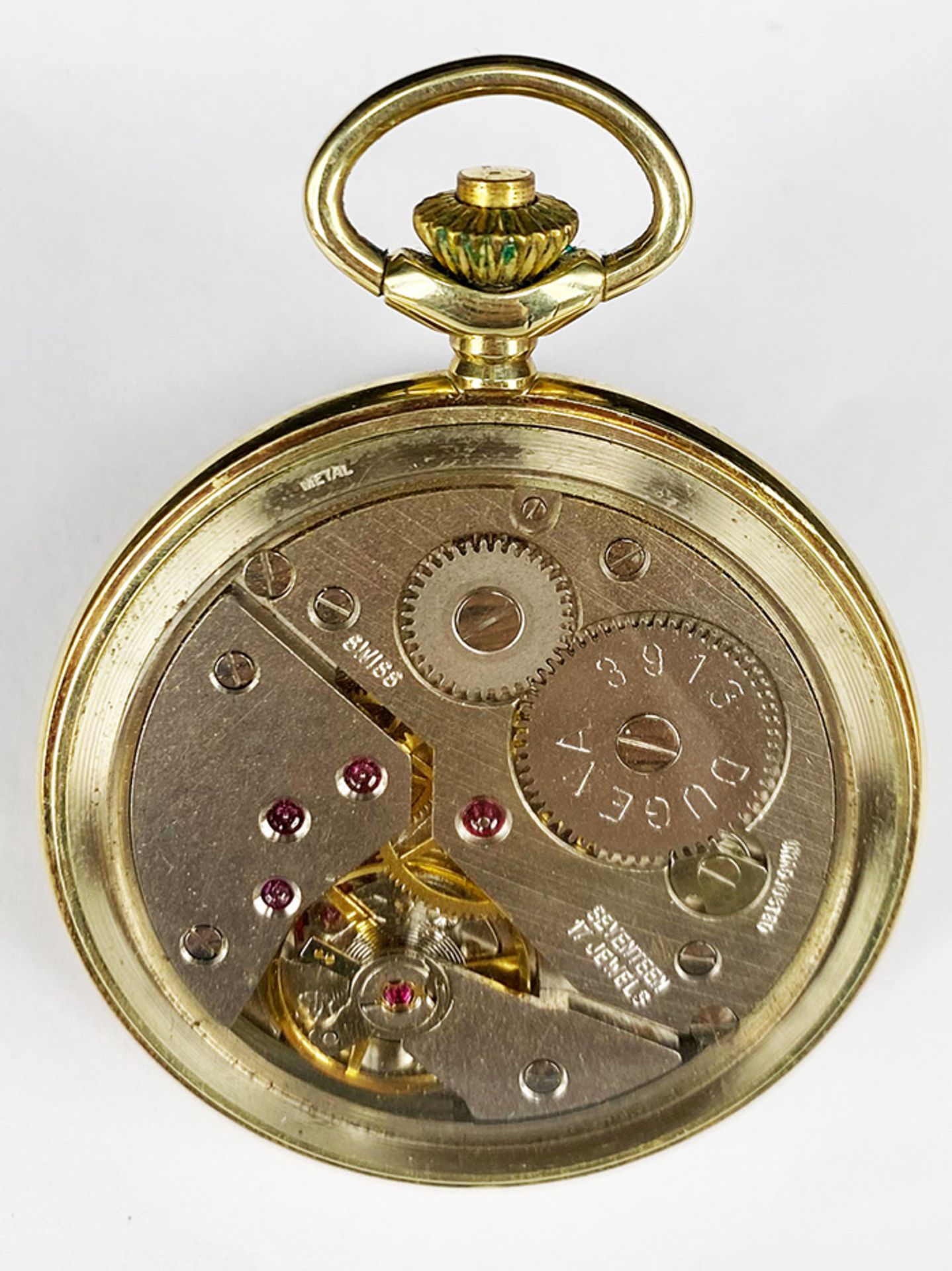 Konvolut 5 Uhren: Herren Armbanduhr, Bergana Automatic, 14 Karat, 0,585 GG, rundes Zifferblatt mit - Bild 5 aus 13