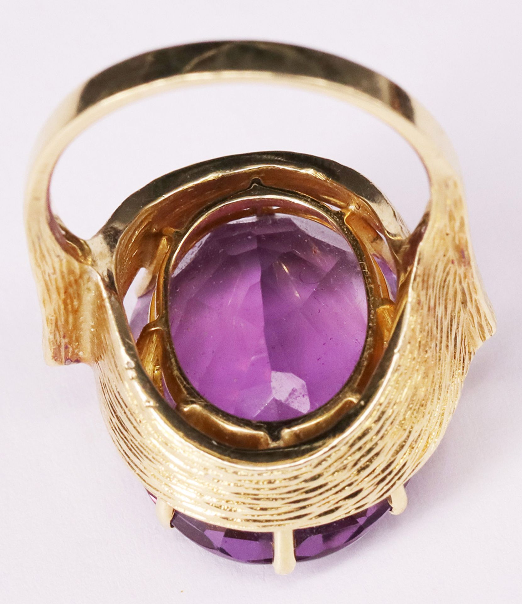 Aufwändiger, von Hand gearbeiteter Amethyst Schmuck/ spectacular set of hand crafted amethyst - Image 8 of 10