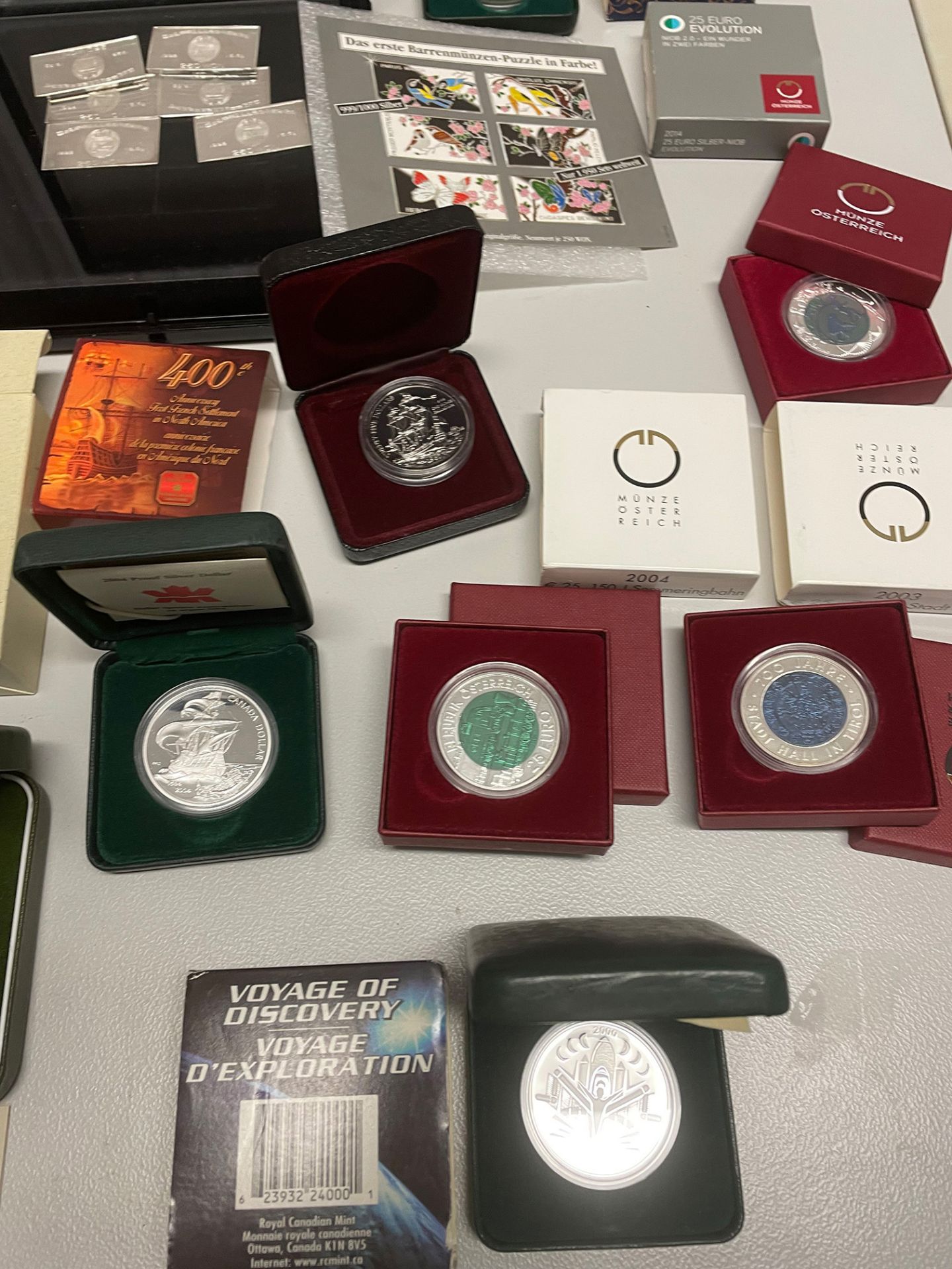 Konvolut Wundertüte: Münzen, darunter mehrere Silber Dollar, international, sowie 1 x Set 6 Kuba - Image 2 of 13