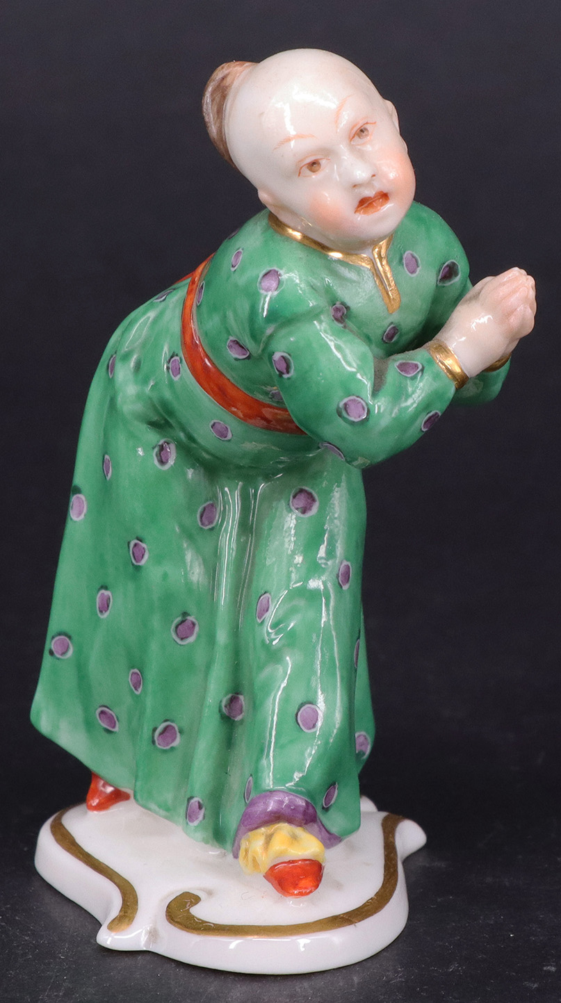 Konvolut aus drei Porzellanfiguren und drei Porzellanbüsten, unterschiedliche Marken, 6 Stück, - Image 3 of 8