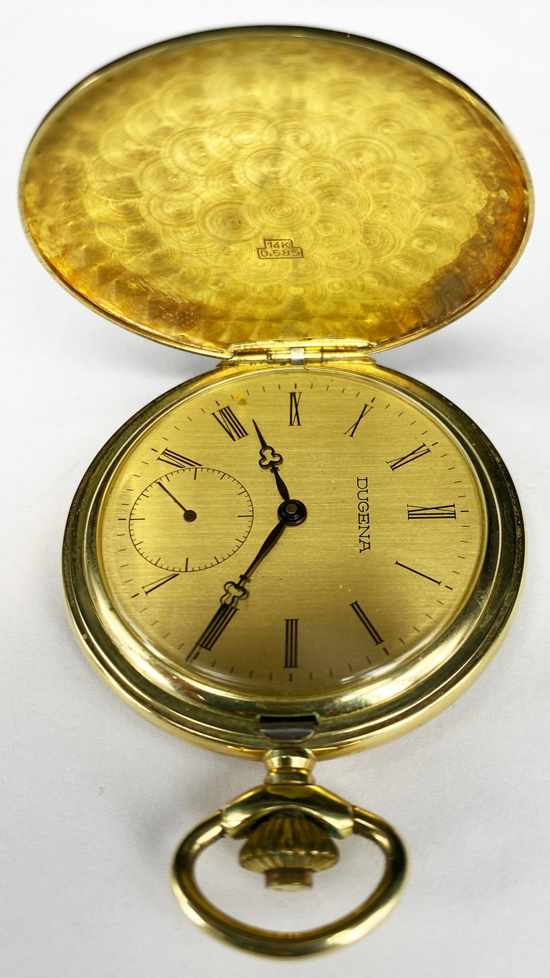 Konvolut 5 Uhren: Herren Armbanduhr, Bergana Automatic, 14 Karat, 0,585 GG, rundes Zifferblatt mit - Bild 8 aus 13