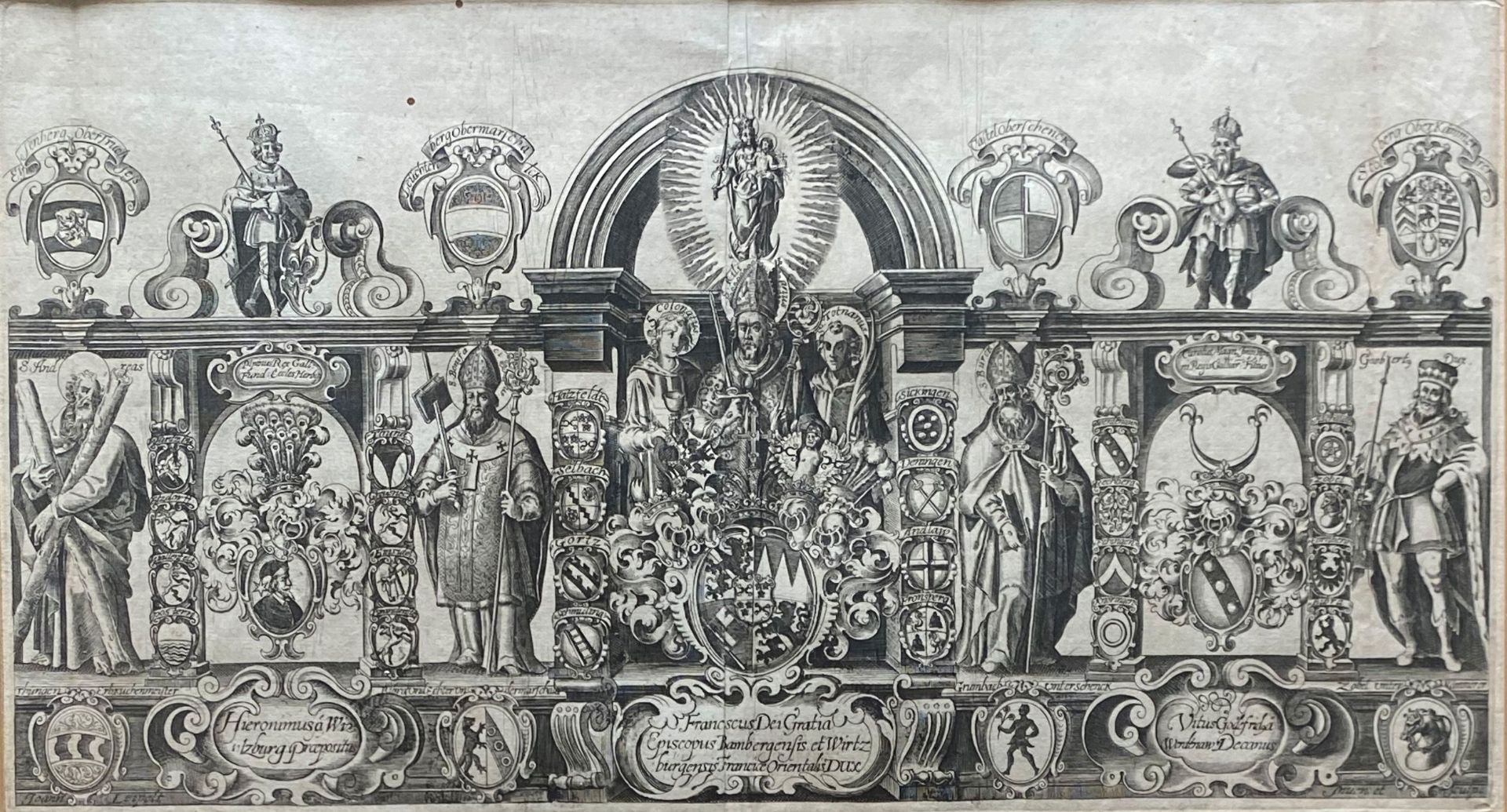 6 Druckgraphiken: Dom Denys de Sainte Marthe, 1650 - 1725. Superior General de la Congregation de St - Image 10 of 13