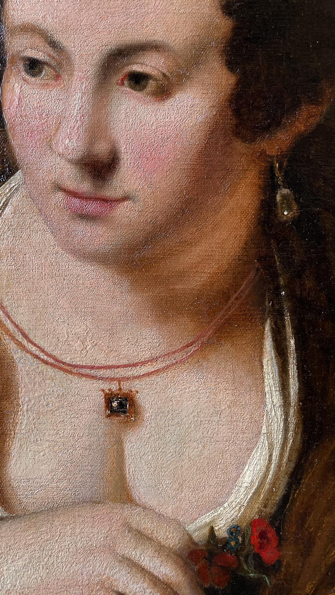 Unbekannter Künstler, Niederlande 17./18. Jh., Kopie nach Ferdinand BOL (1616-1680), Junge Frau am - Image 7 of 7