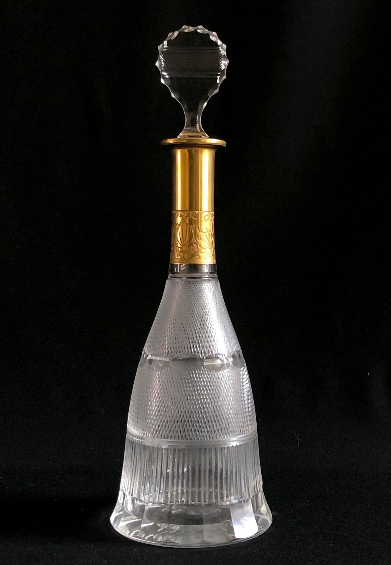 Großes Konvolut verschiedene Moser Gläser Goldrand mit Zierband, 2 x H. 22 cm ; 6 x H. 15 cm, 6 x - Bild 15 aus 17