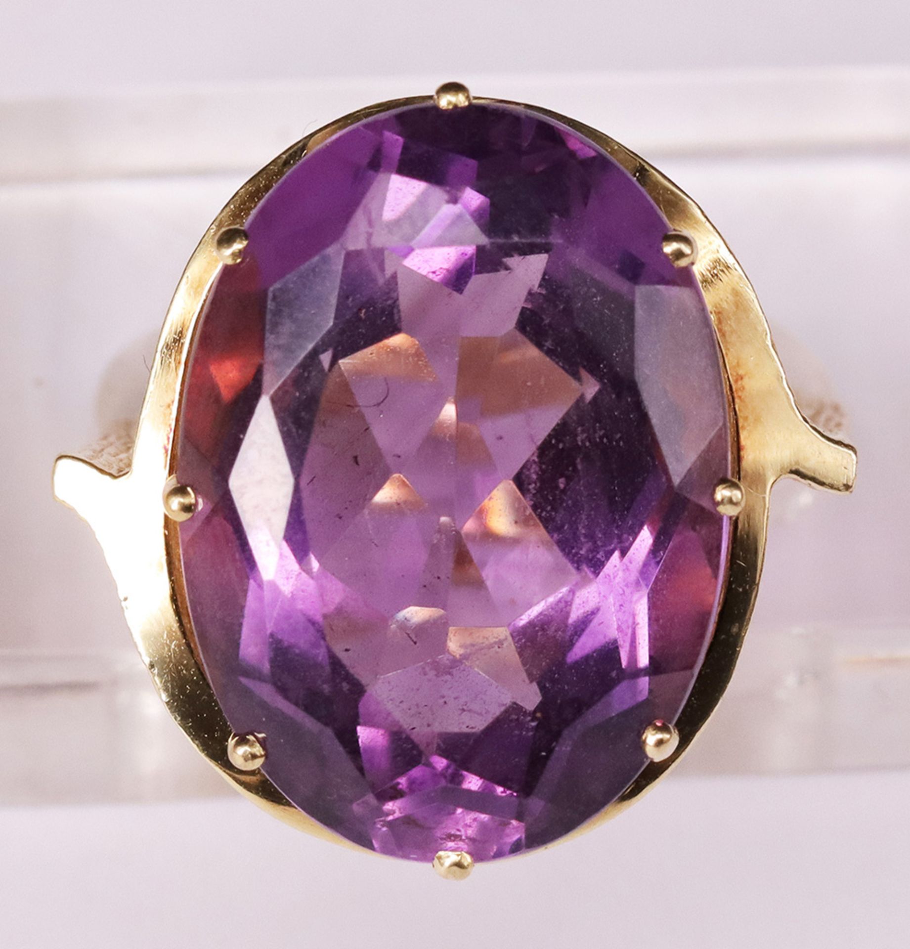 Aufwändiger, von Hand gearbeiteter Amethyst Schmuck/ spectacular set of hand crafted amethyst - Image 2 of 10