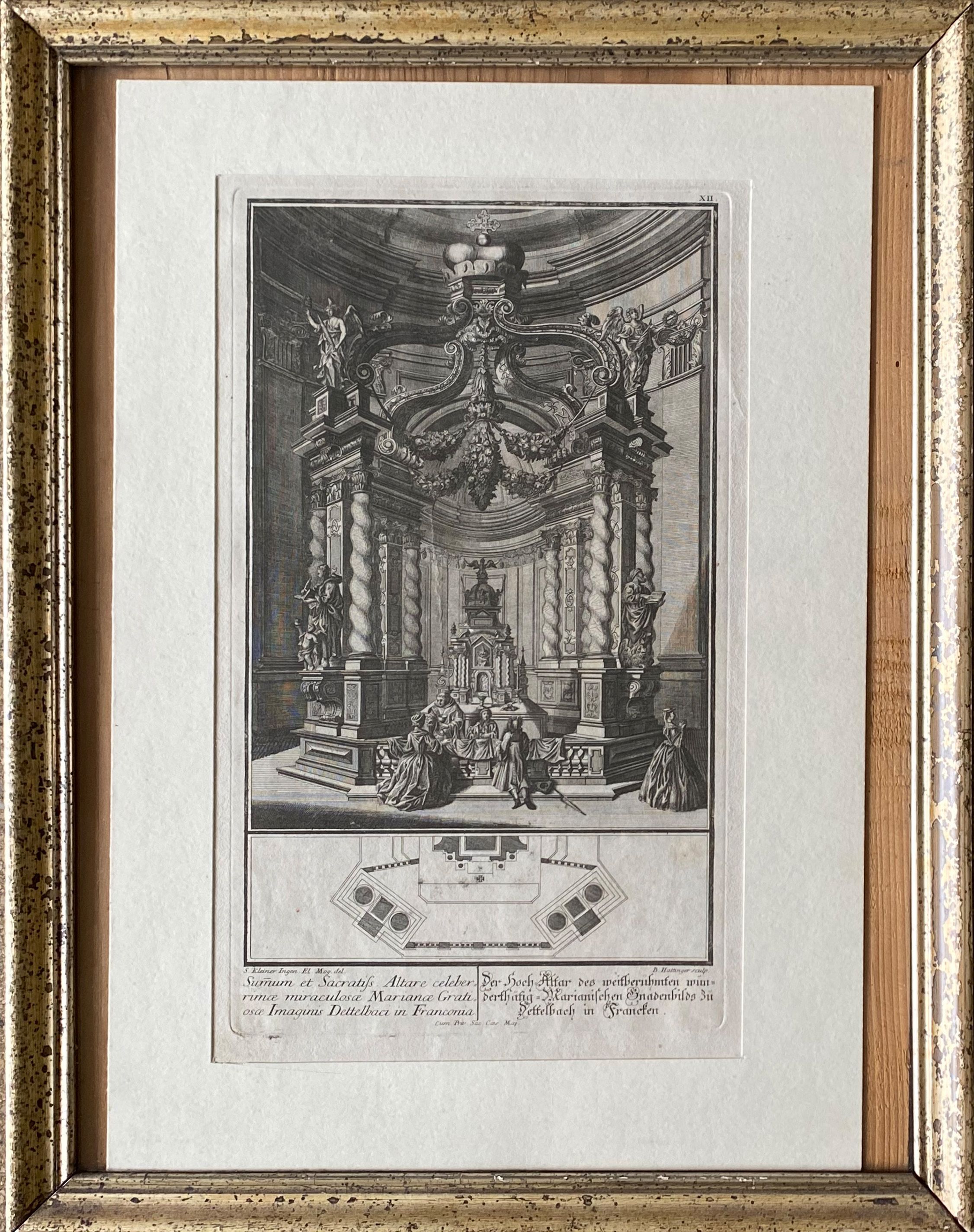 6 Druckgraphiken: Dom Denys de Sainte Marthe, 1650 - 1725. Superior General de la Congregation de St - Image 6 of 13