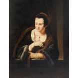 Unbekannter Künstler, Niederlande 17./18. Jh., Kopie nach Ferdinand BOL (1616-1680), Junge Frau am