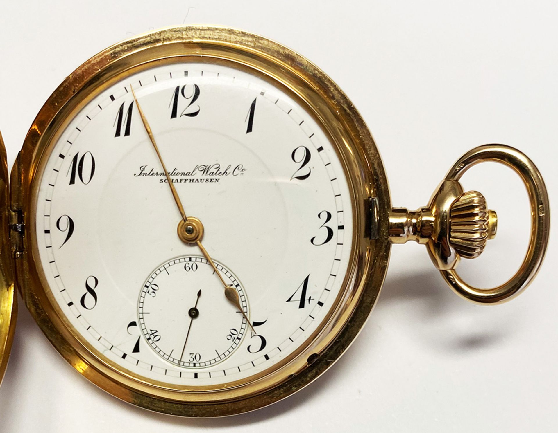 Konvolut 5 Uhren: Herren Armbanduhr, Bergana Automatic, 14 Karat, 0,585 GG, rundes Zifferblatt mit - Image 13 of 13
