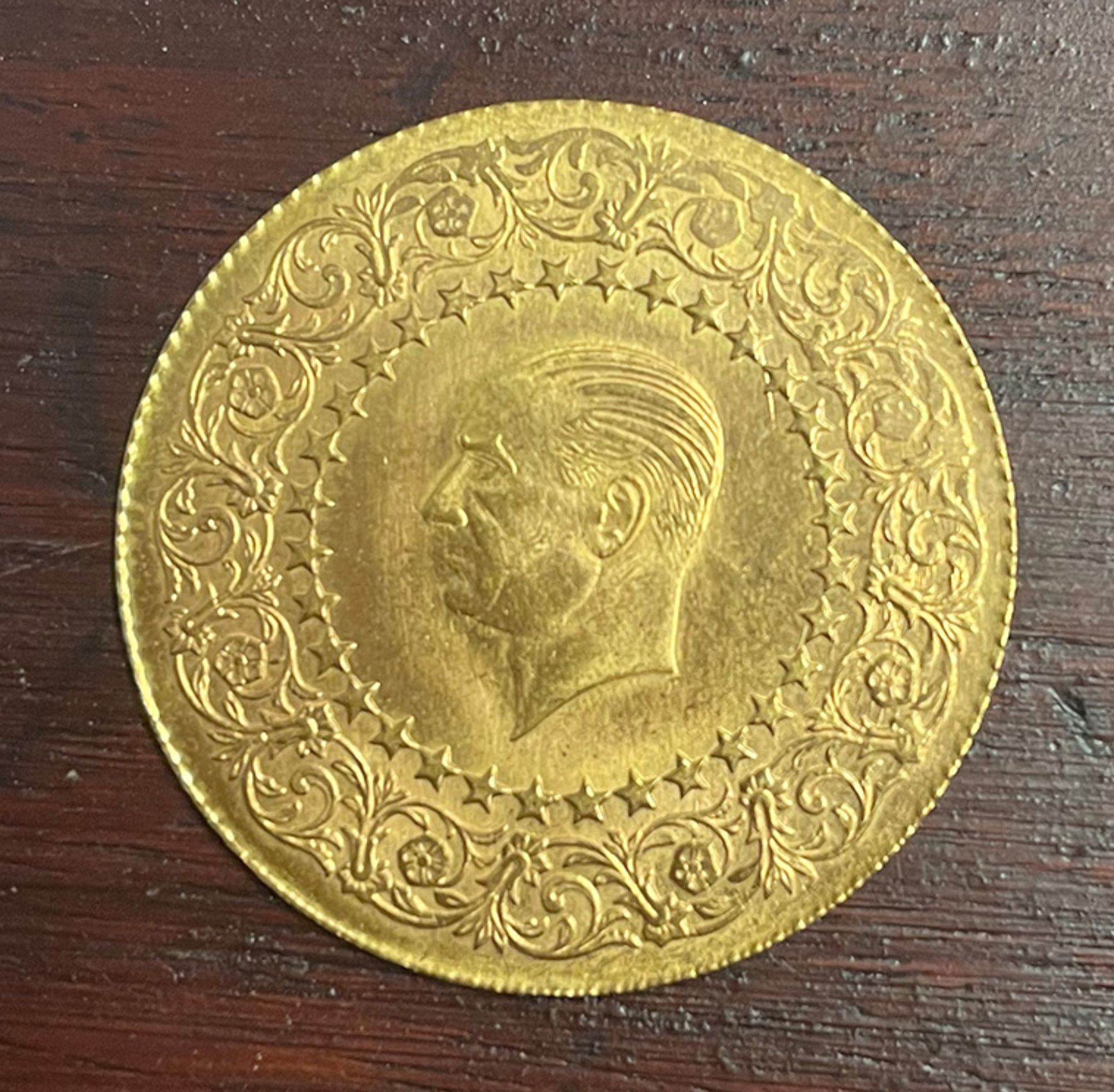 Konvolut Goldmünzen, 1 x Türkei 100 Piaster Atatürk, Gold, D 2,97 cm, Raugewicht 6,6 gr; 5 x Türkei, - Image 6 of 19