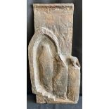 Einzug der Nonnen, Bronze, Julius Bausenwein (Rimpar 1913 - 1962), das Objekt stammt aus dem letzten