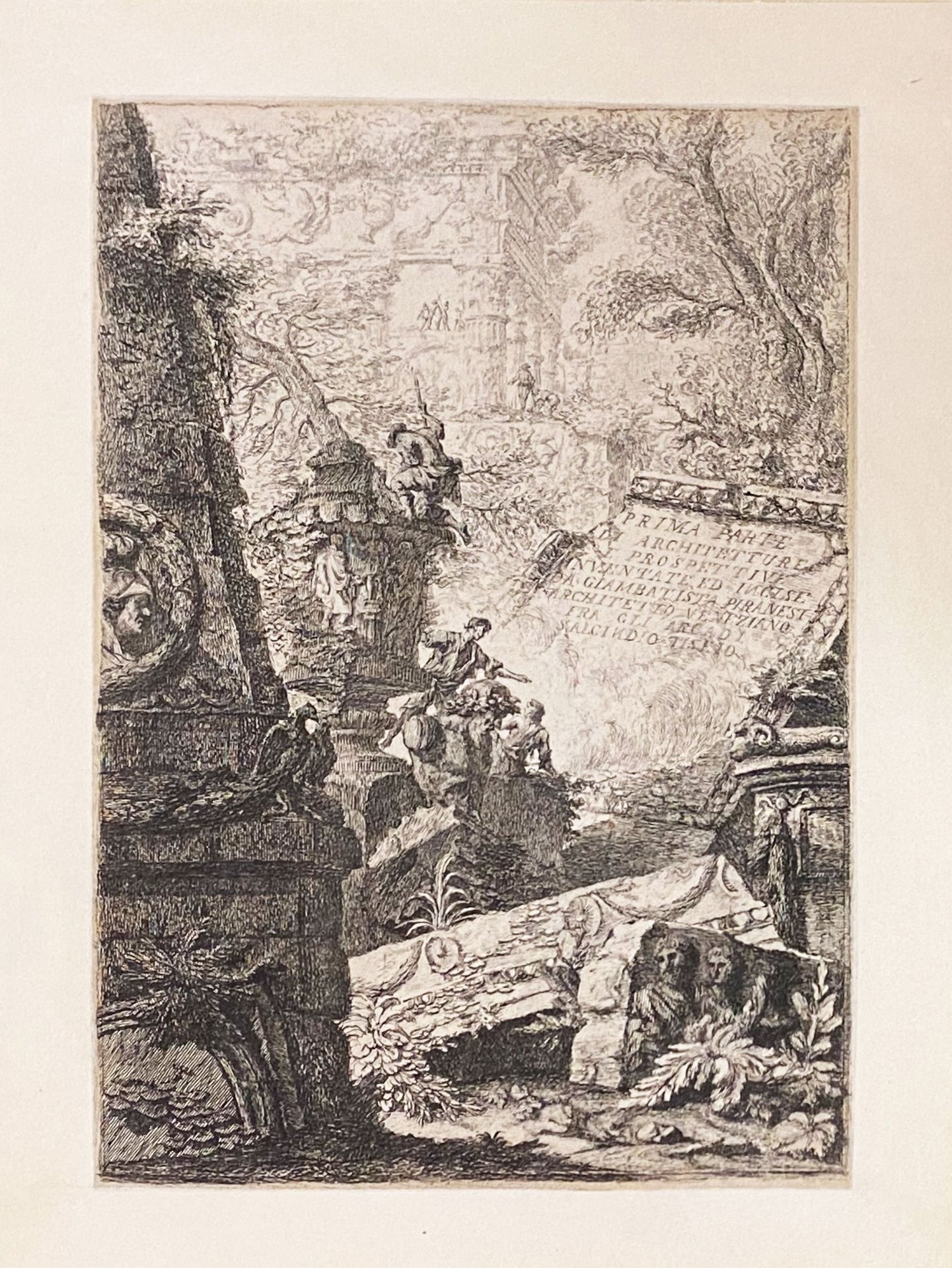 Giovanni Battista Piranesi (1720 Venedig - Rom 1778), 10 Radierungen: "Veduta della Cascata di - Bild 4 aus 31